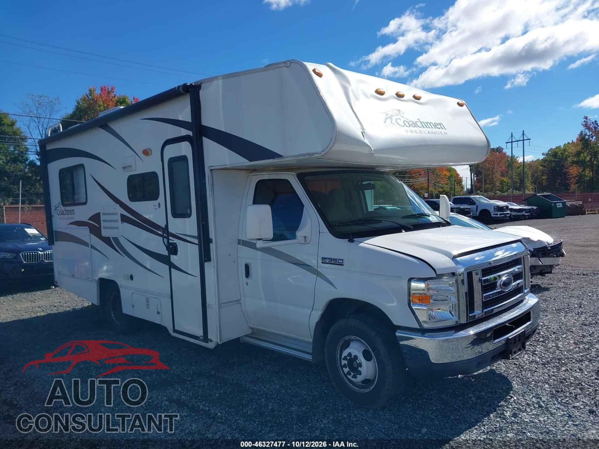 FORD E-350 CUTAWAY 2010 - 1FDWE3FS3ADA96332