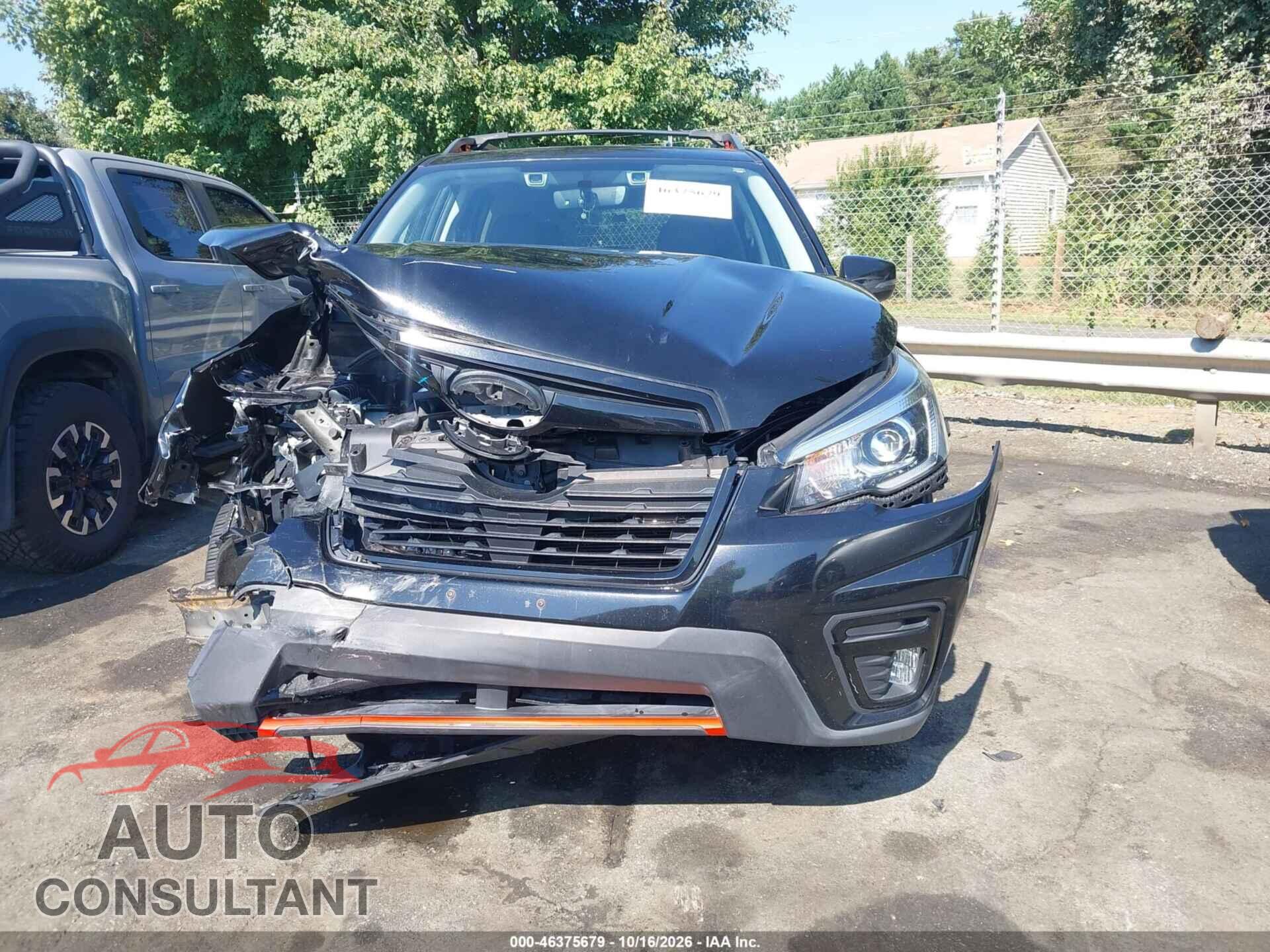 SUBARU FORESTER 2019 - JF2SKAPC8KH457721