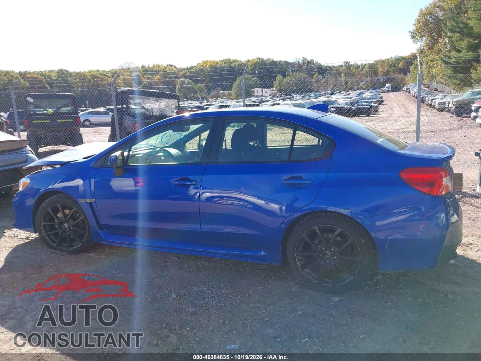 SUBARU WRX 2020 - JF1VA1C64L9812027