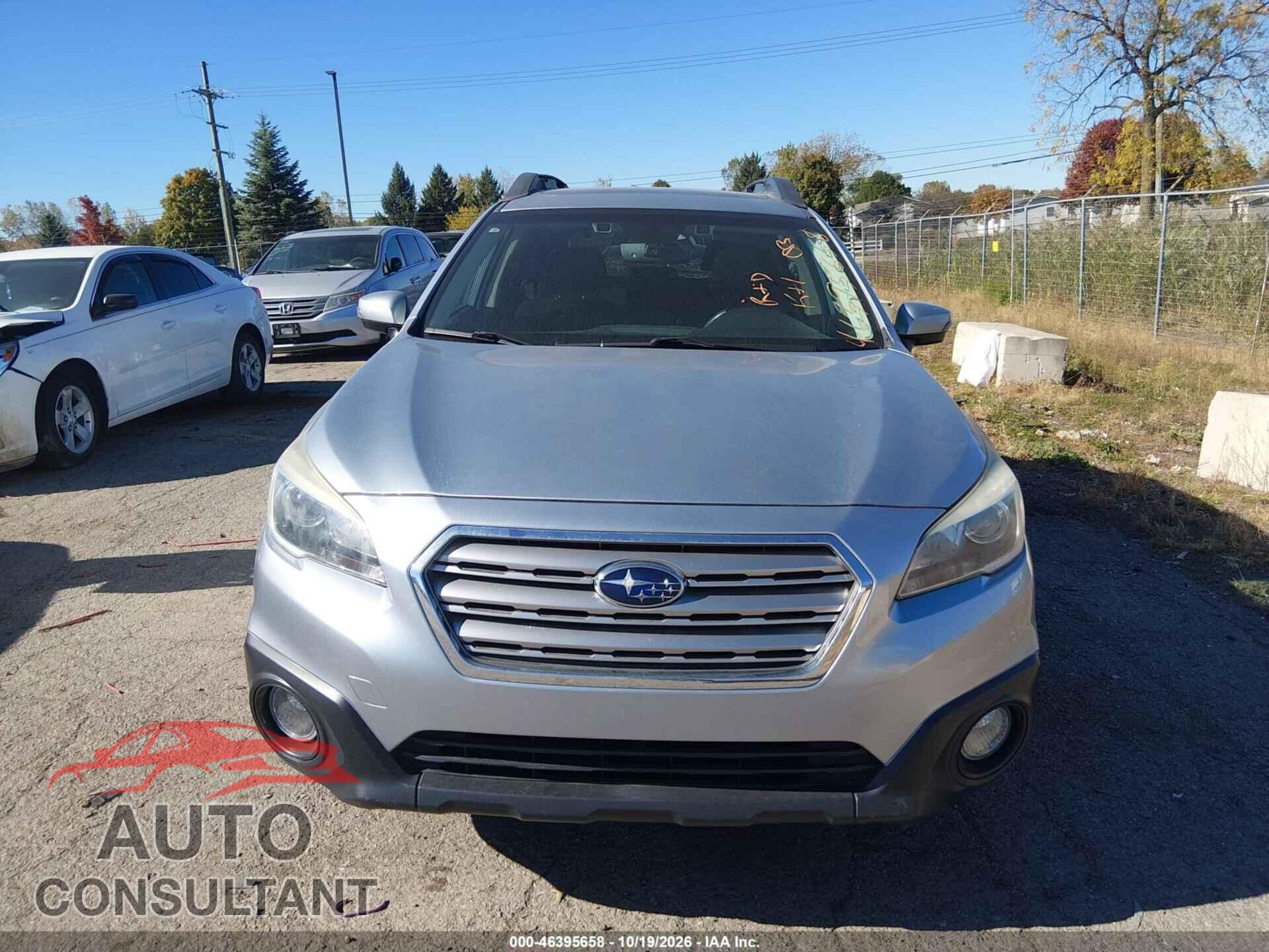 SUBARU OUTBACK 2017 - 4S4BSAHC7H3305718