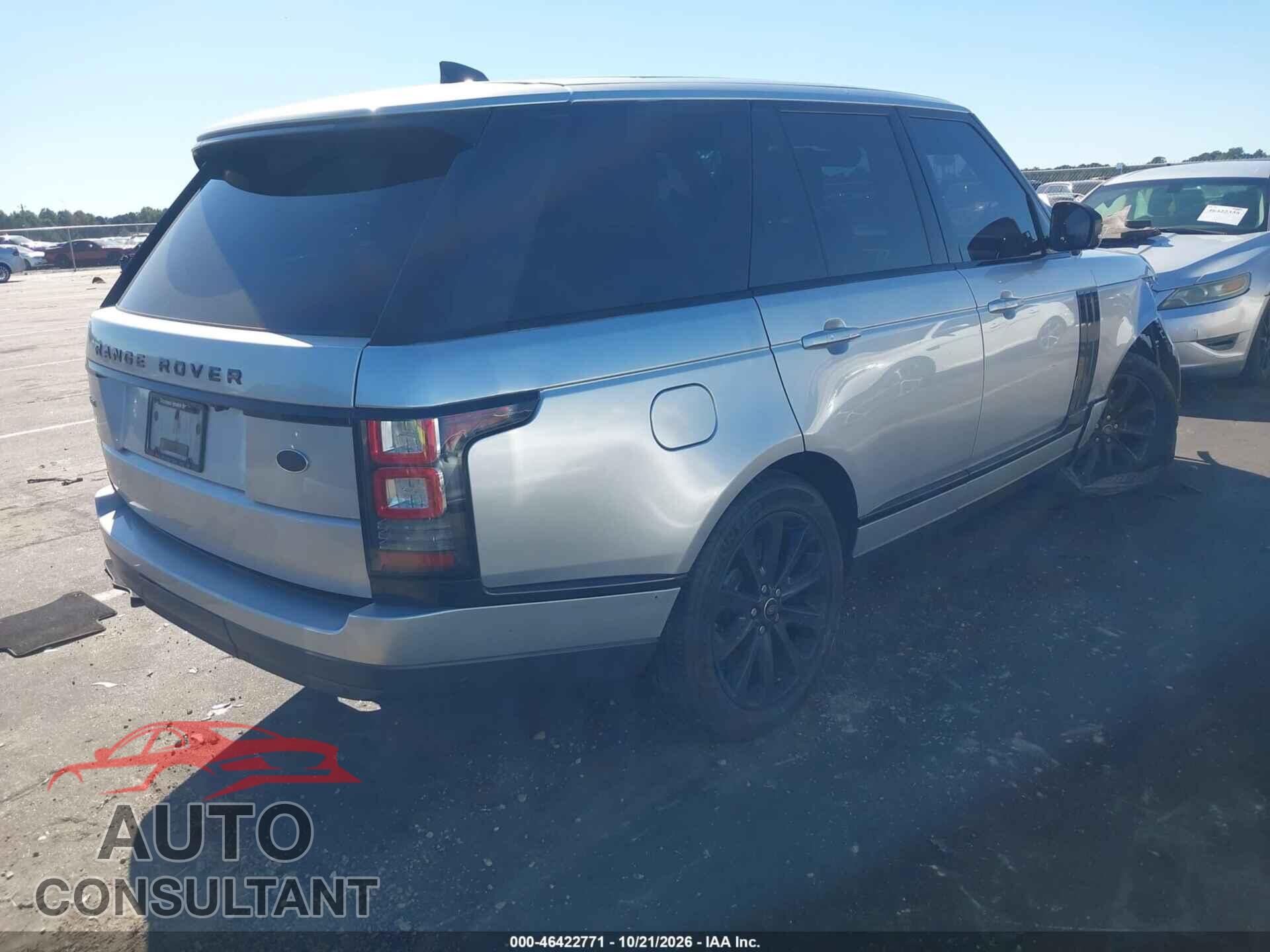 LAND ROVER RANGE ROVER 2017 - SALGS2FV9HA324439