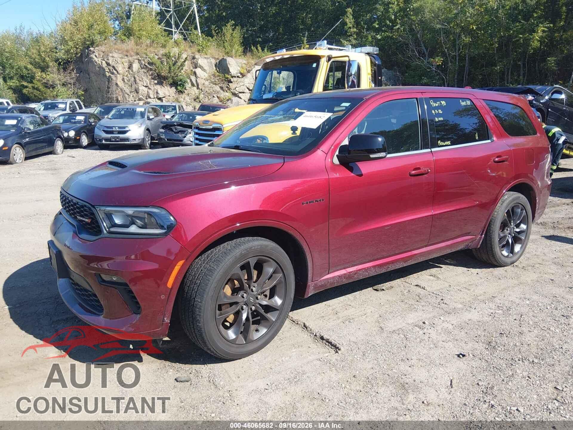 DODGE DURANGO 2021 - 1C4SDJCT3MC851027