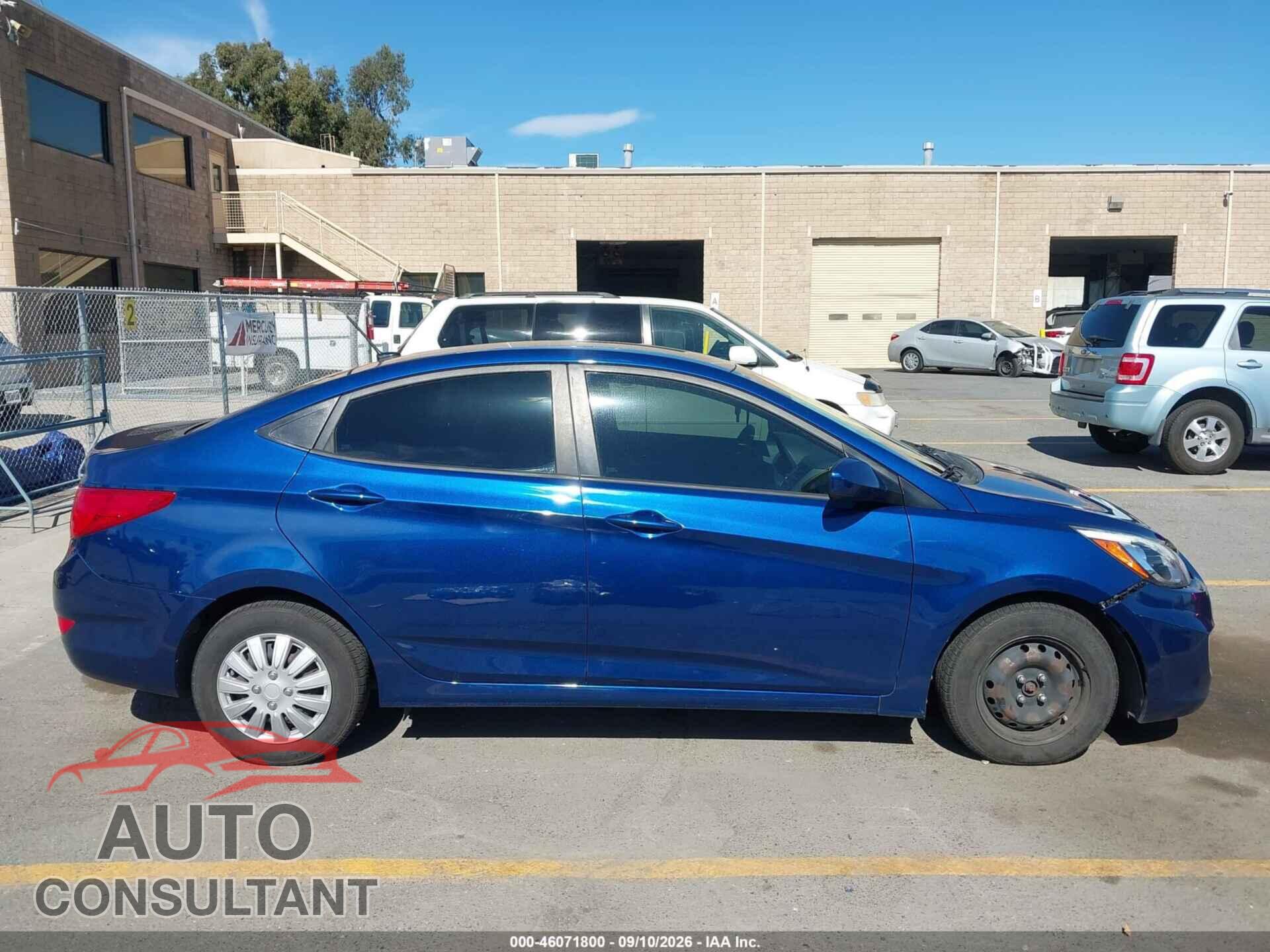 HYUNDAI ACCENT 2016 - KMHCT4AE9GU970983