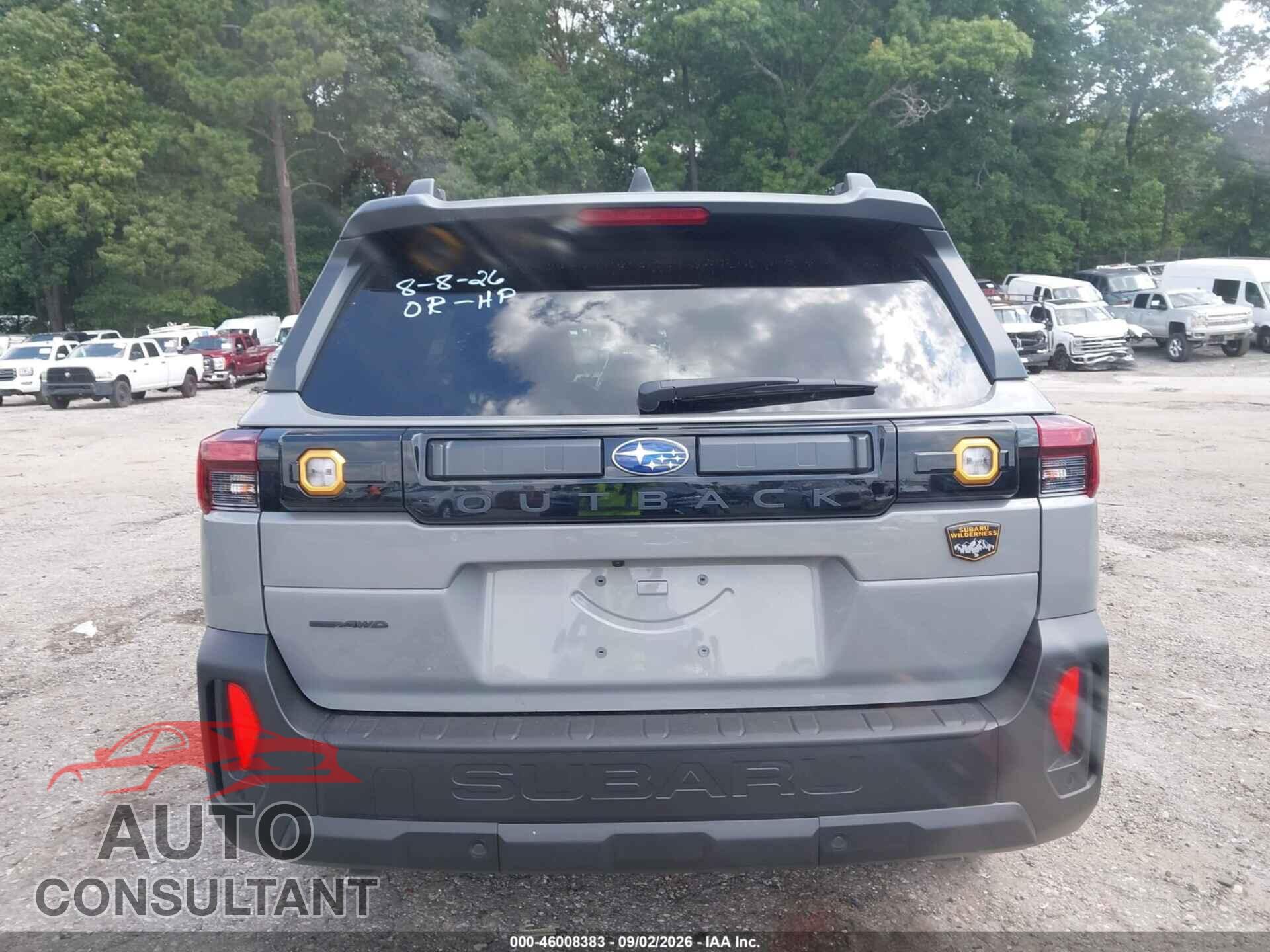 SUBARU OUTBACK 2026 - JF2BURMD4TY558374