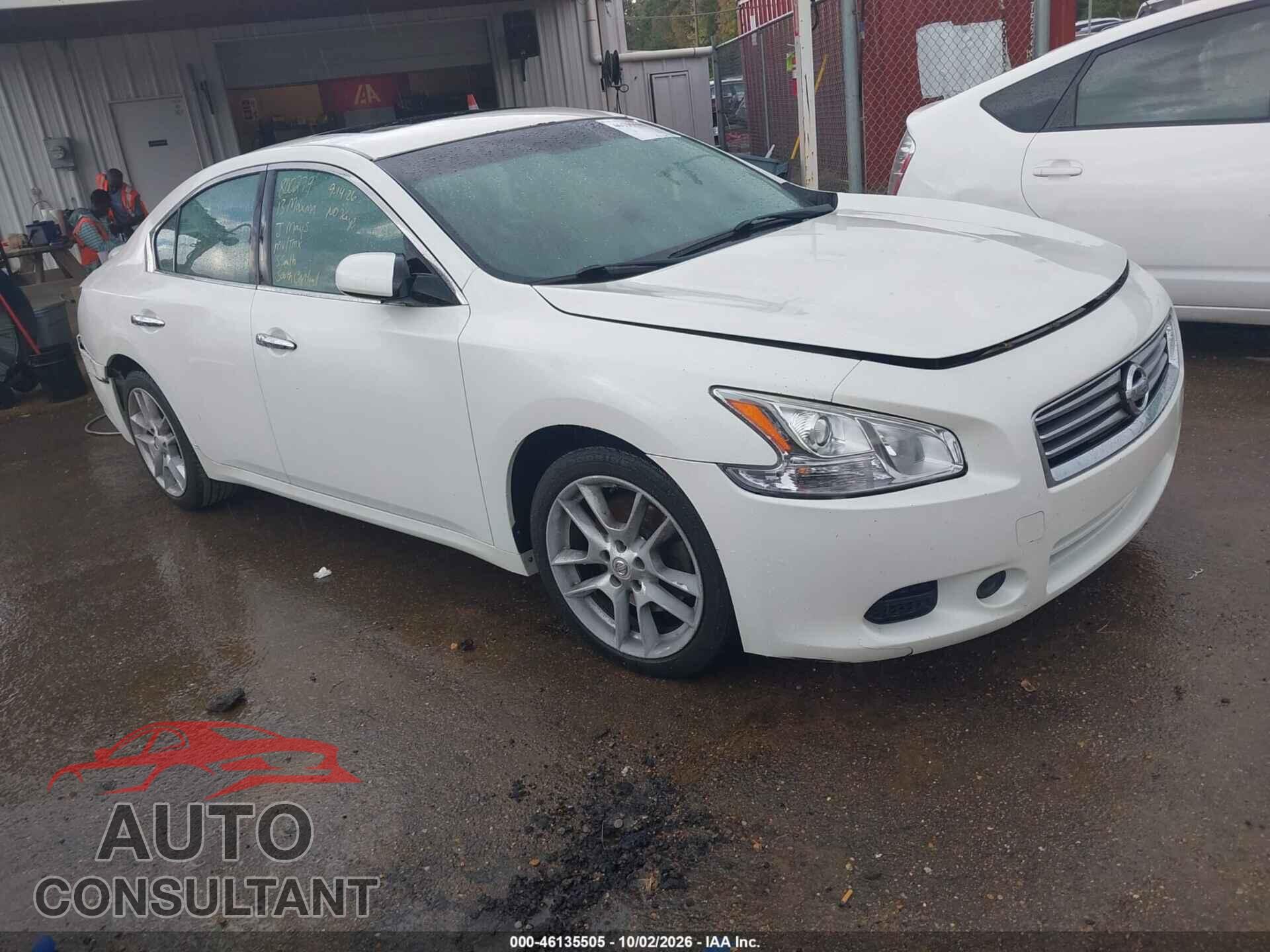 NISSAN MAXIMA 2013 - 1N4AA5AP7DC800279