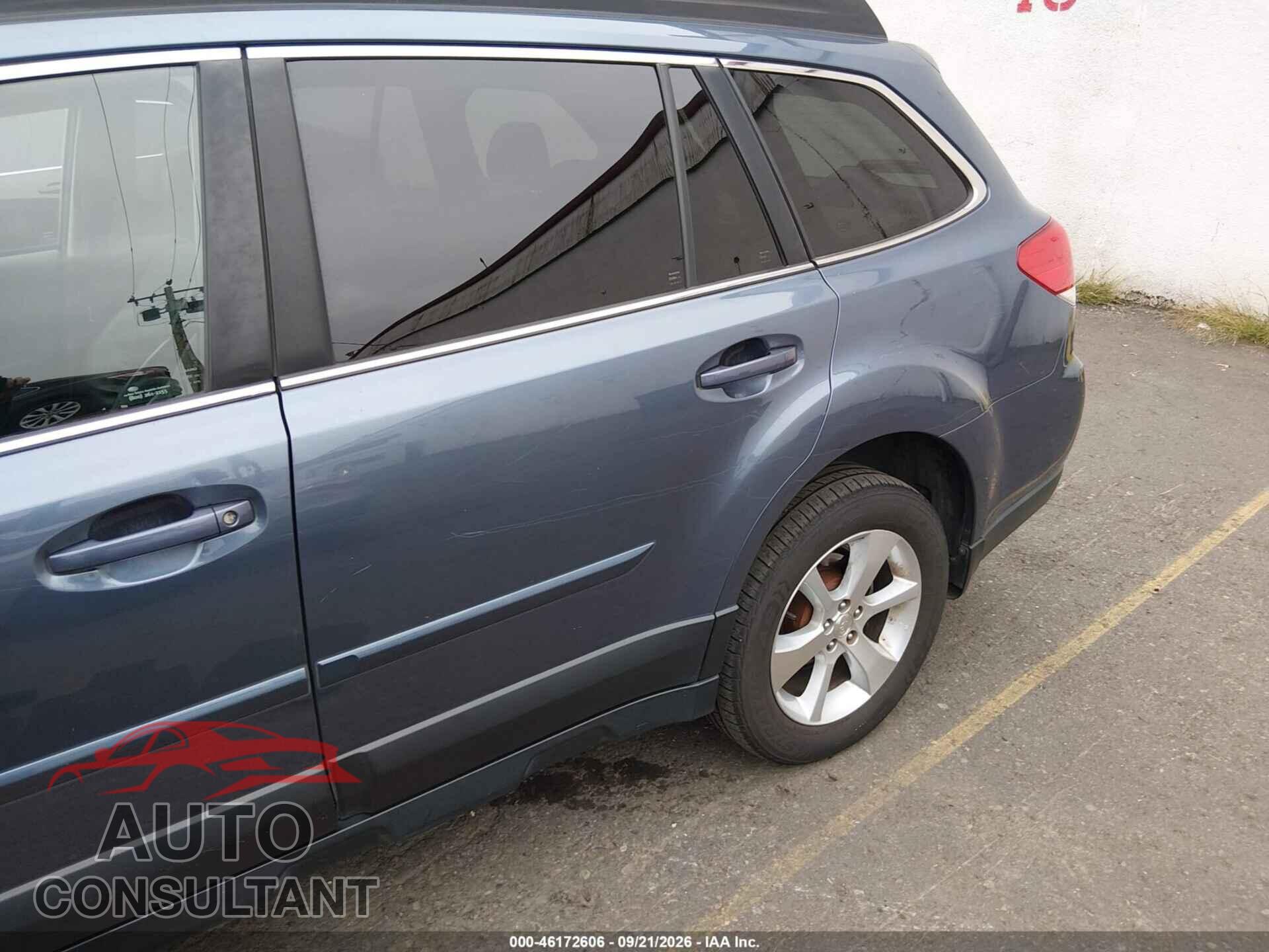 SUBARU OUTBACK 2013 - 4S4BRBJC8D3299885