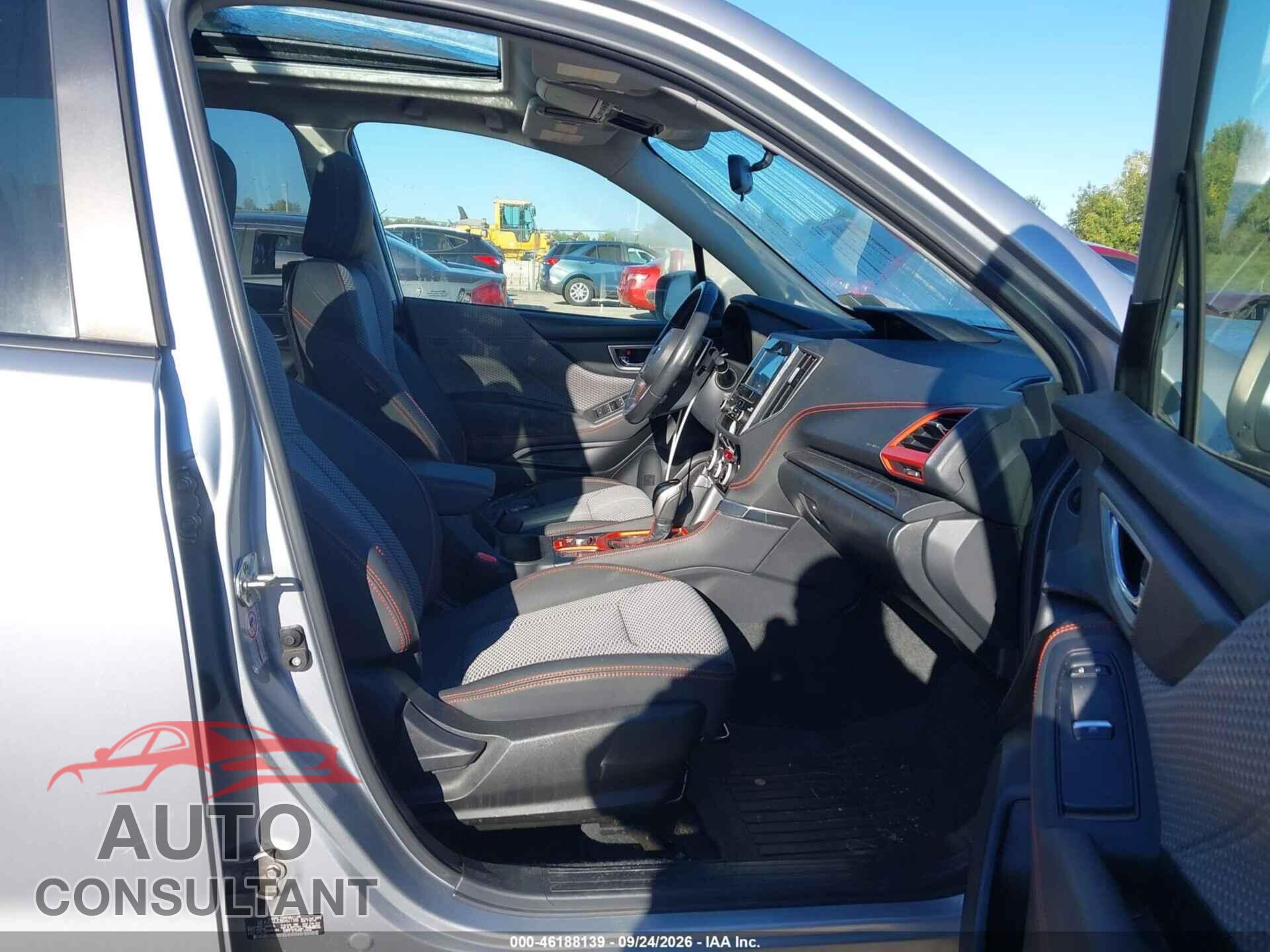 SUBARU FORESTER 2019 - JF2SKAJC8KH527386