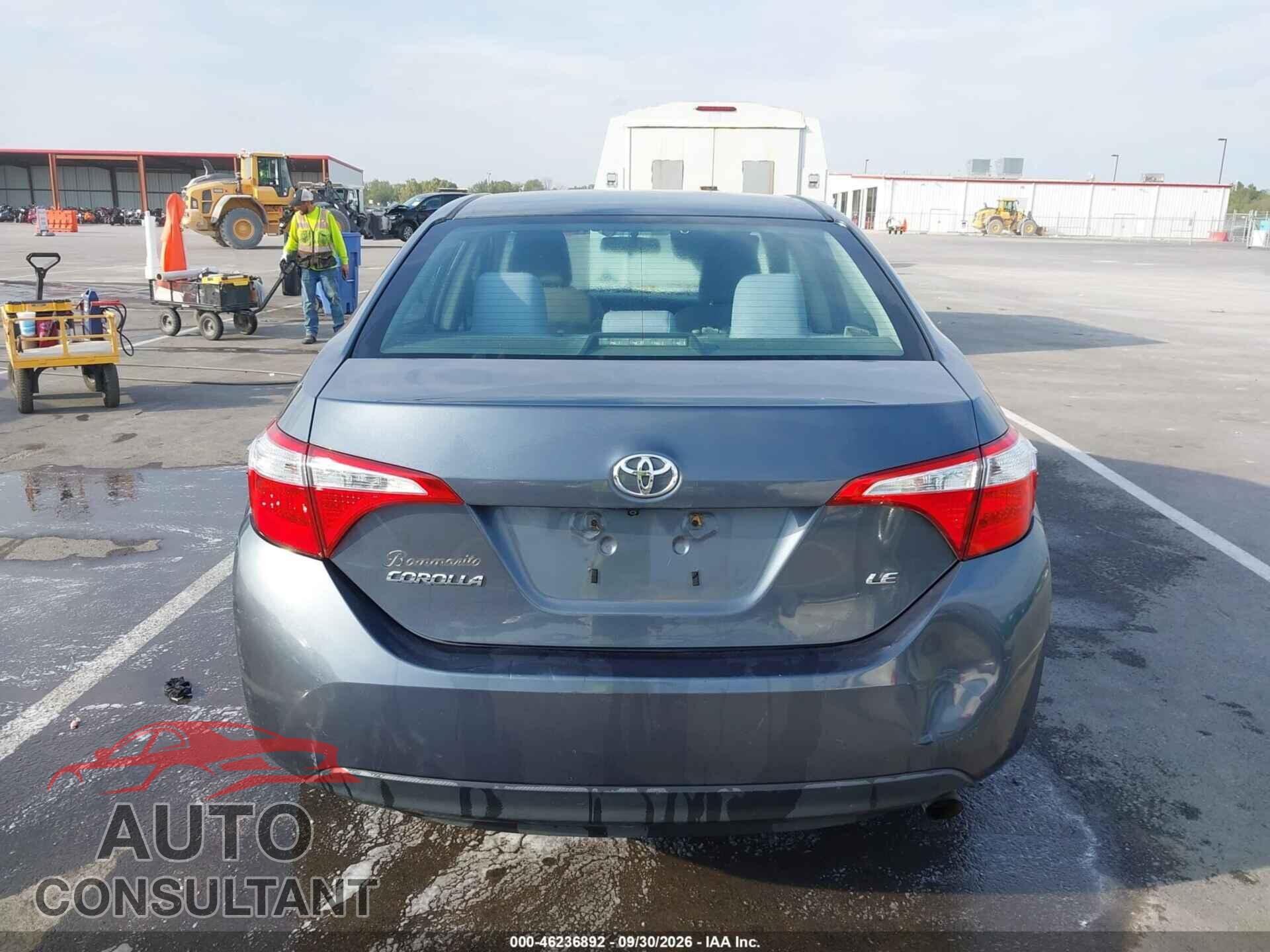 TOYOTA COROLLA 2014 - 2T1BURHE1EC037699