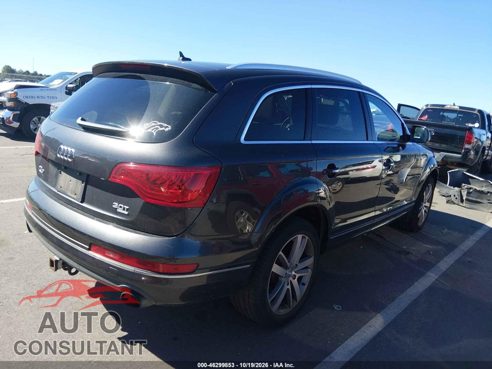 AUDI Q7 2015 - WA1LGAFE7FD007749