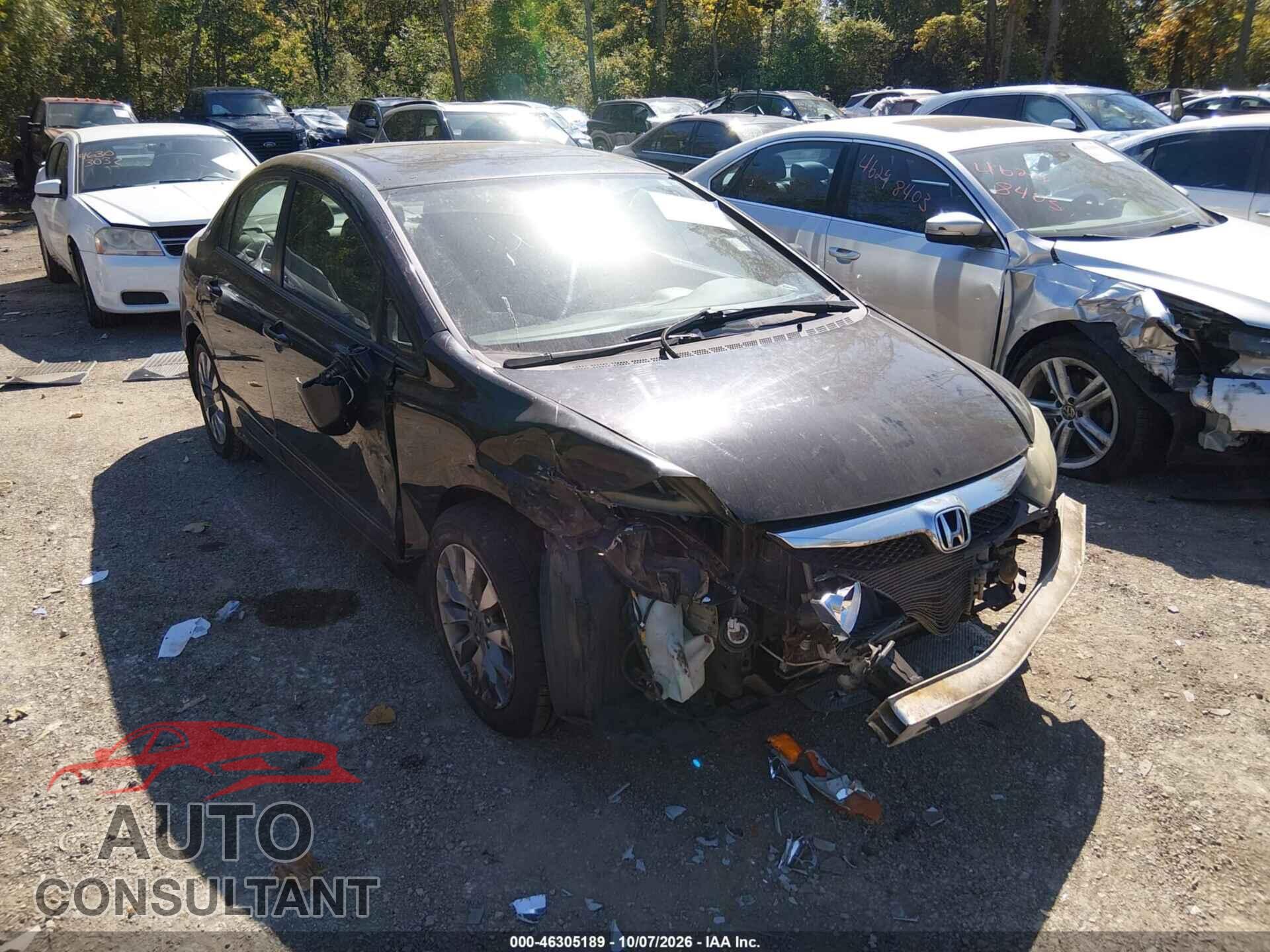 HONDA CIVIC 2010 - 19XFA1F86AE020210