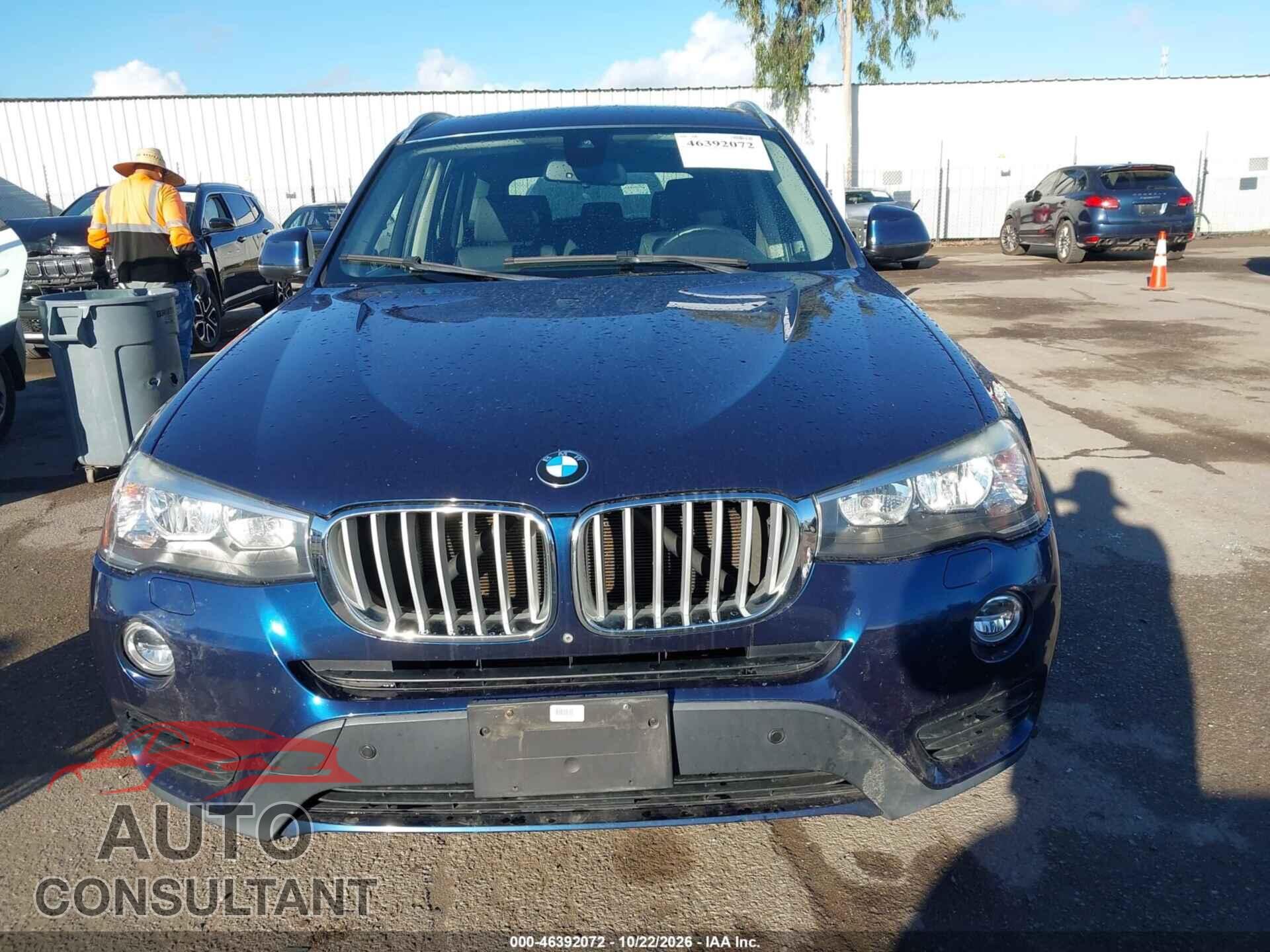 BMW X3 2017 - 5UXWZ7C37H0V93798