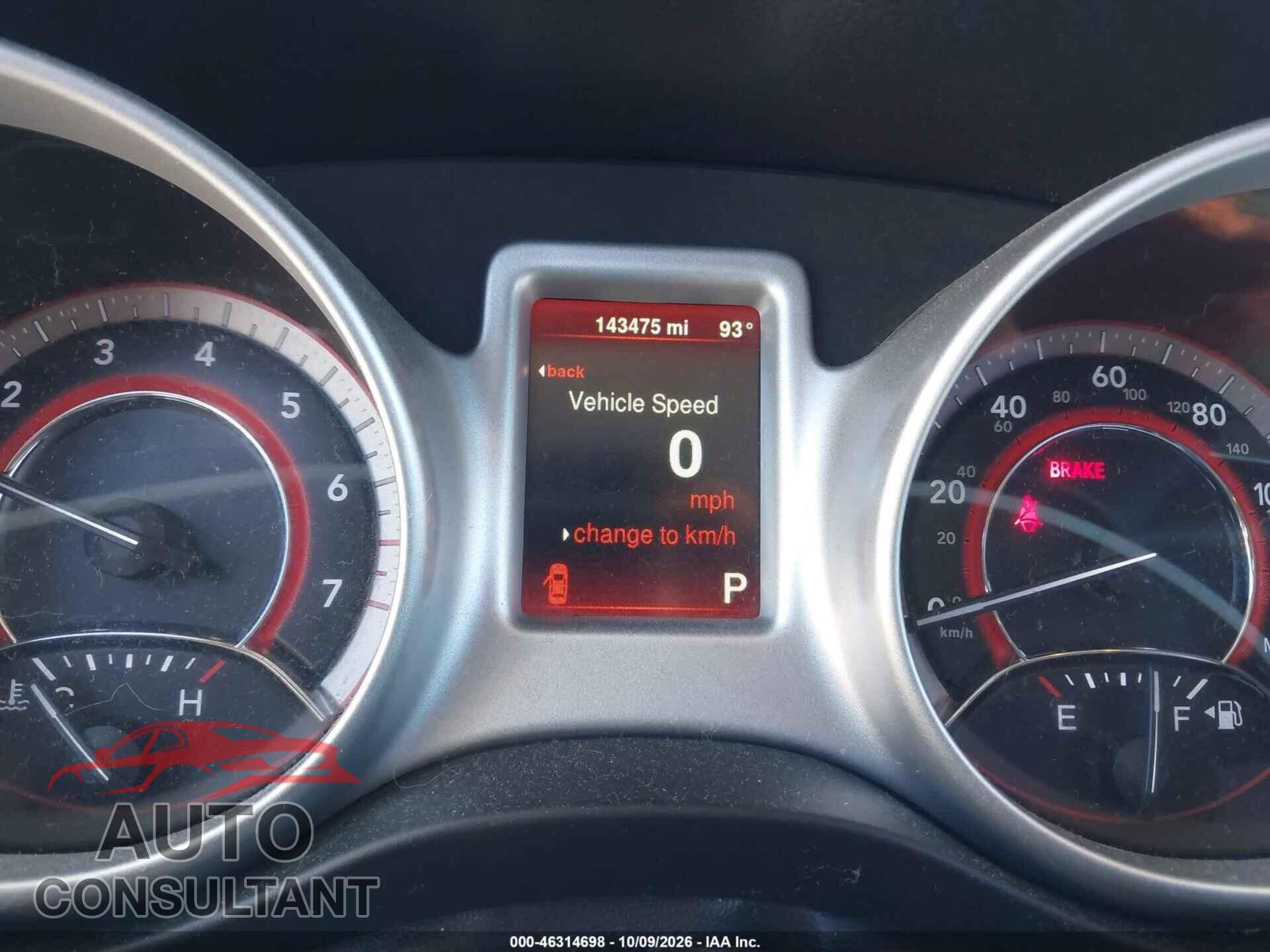 DODGE JOURNEY 2015 - 3C4PDCAB5FT670496