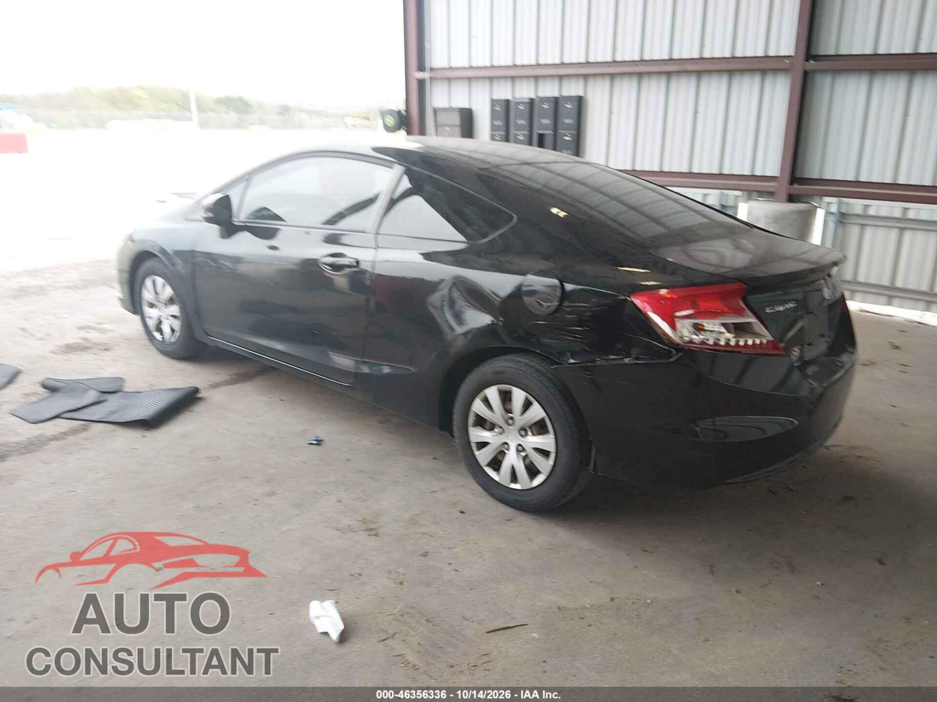 HONDA CIVIC 2012 - 2HGFG3B52CH551239