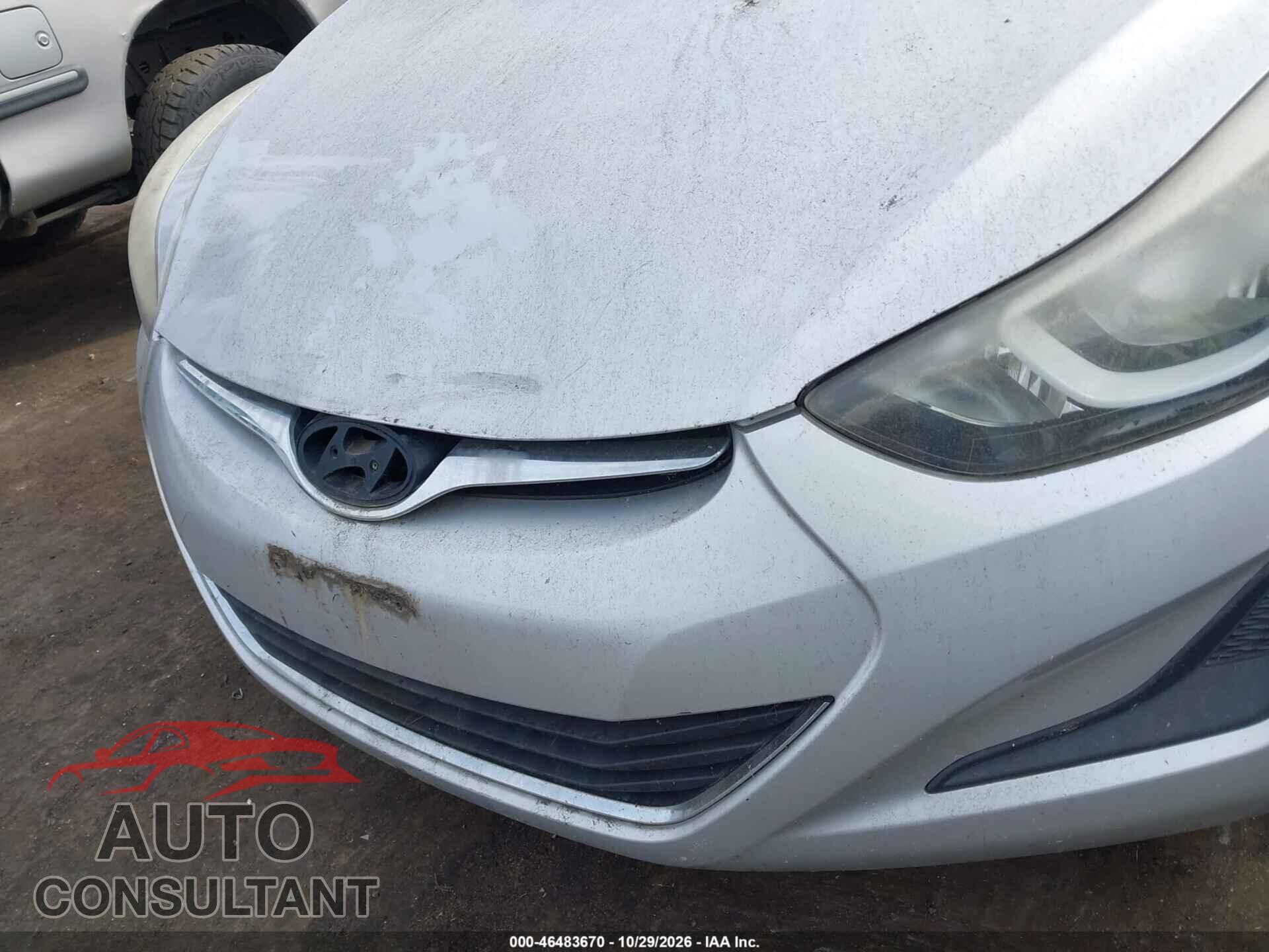 HYUNDAI ELANTRA 2016 - 5NPDH4AE2GH686843