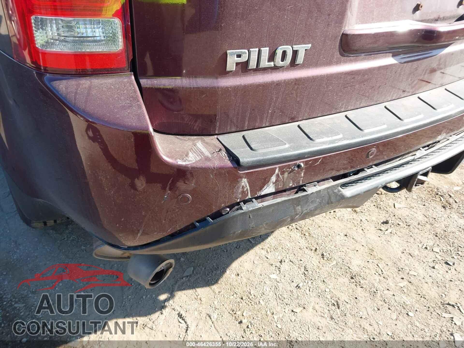 HONDA PILOT 2012 - 5FNYF4H9XCB075077