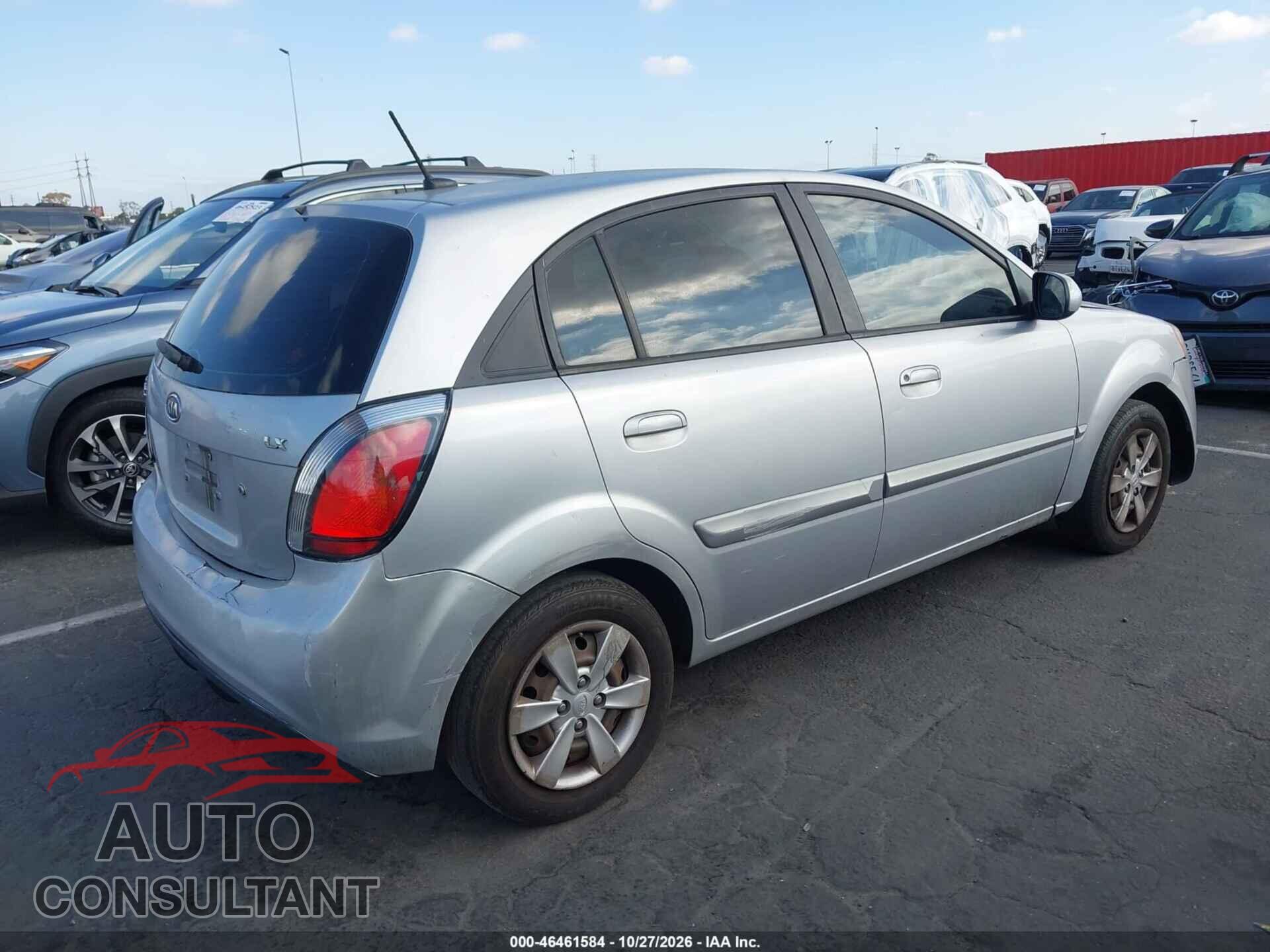 KIA RIO5 2011 - KNADH5A35B6814416