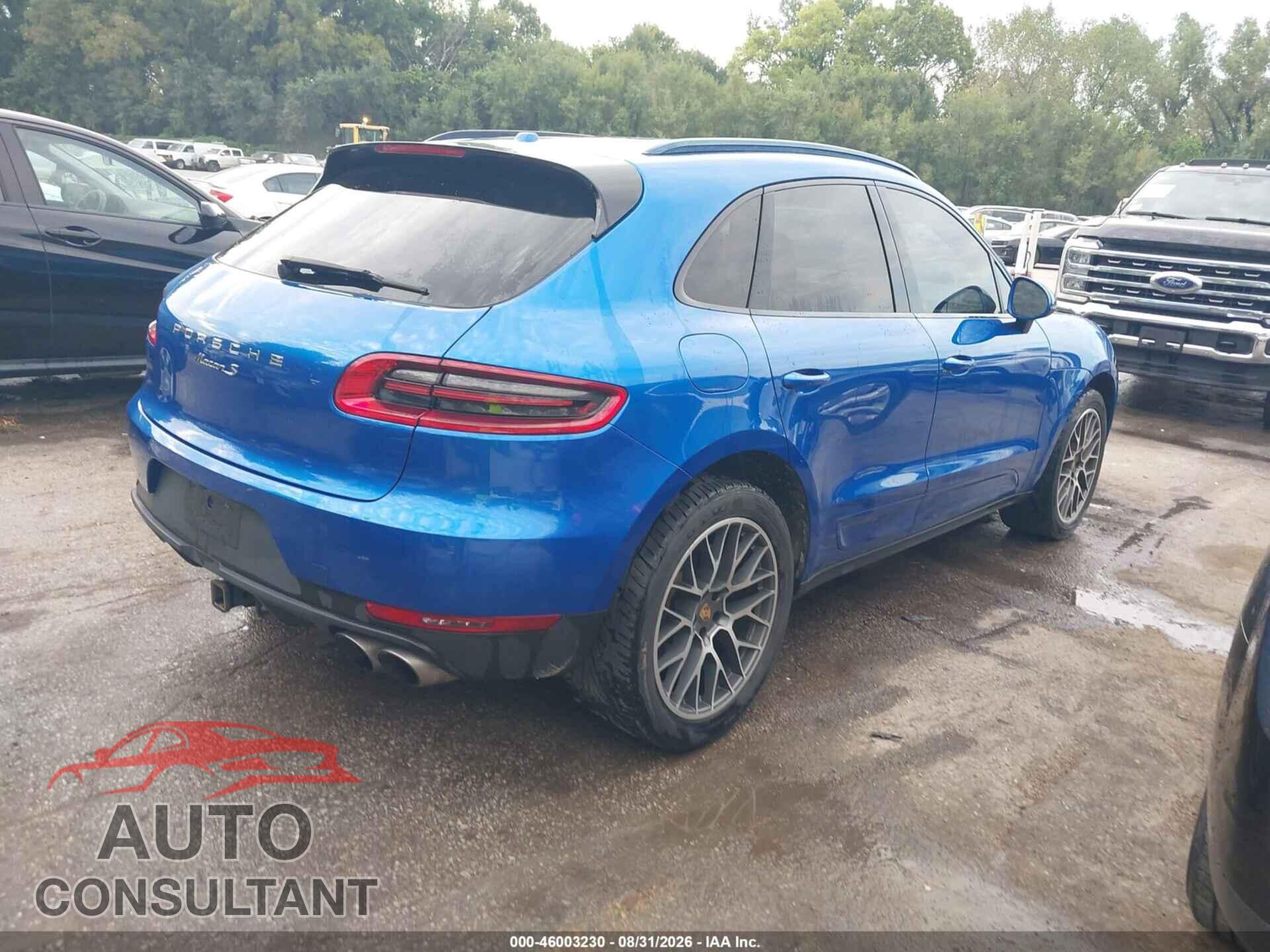 PORSCHE MACAN 2016 - WP1AB2A54GLB41536