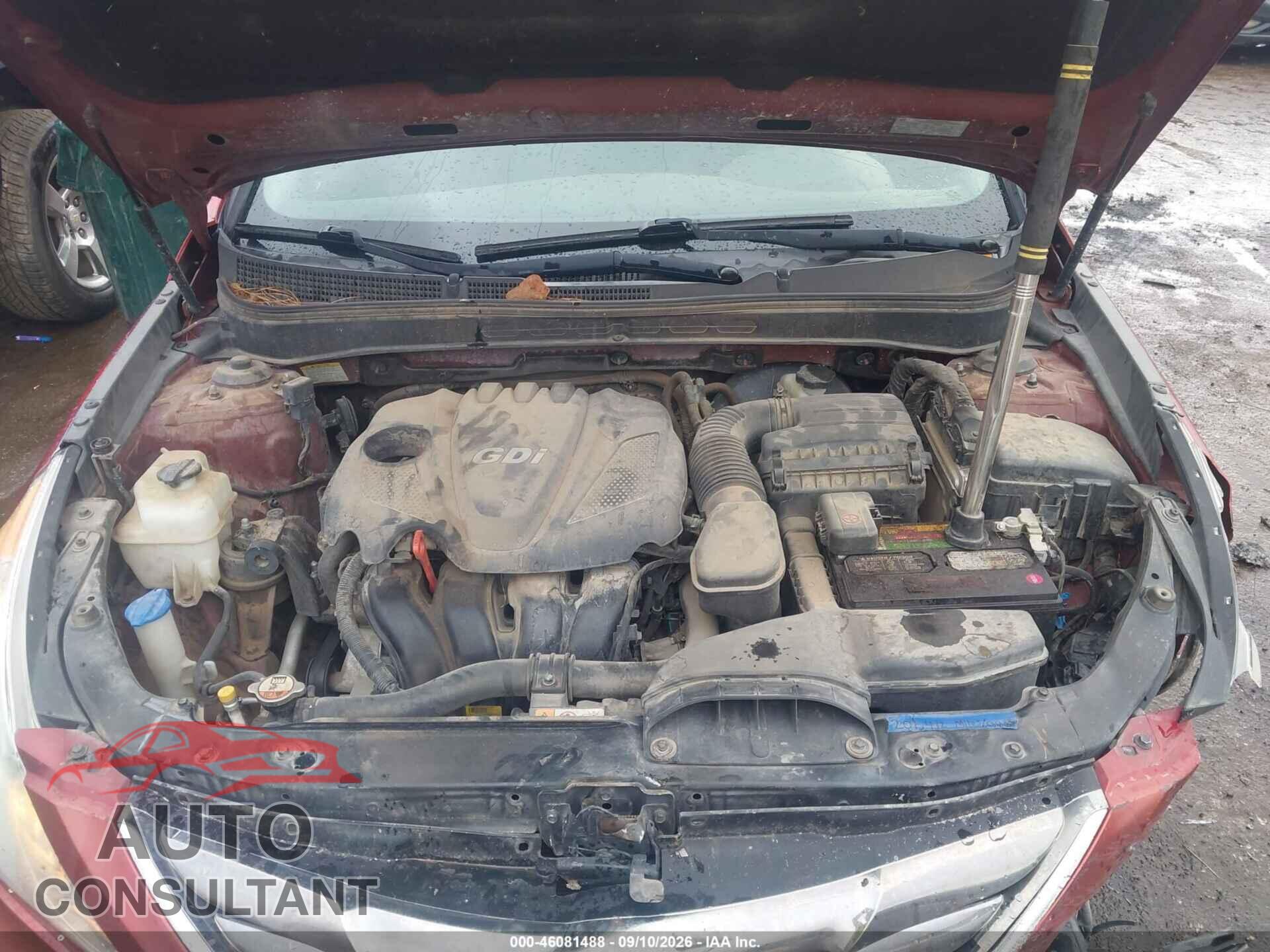 HYUNDAI SONATA 2013 - 5NPEC4AC0DH726396