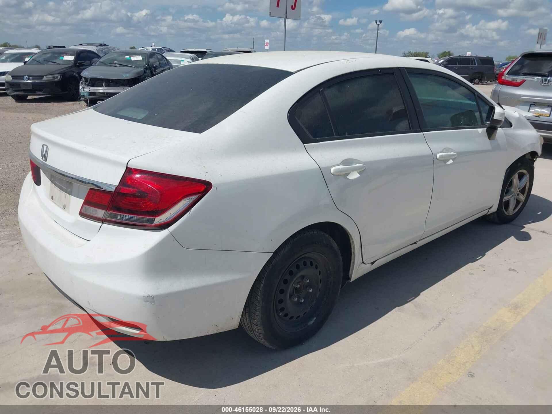 HONDA CIVIC 2014 - 19XFB2F55EE269239