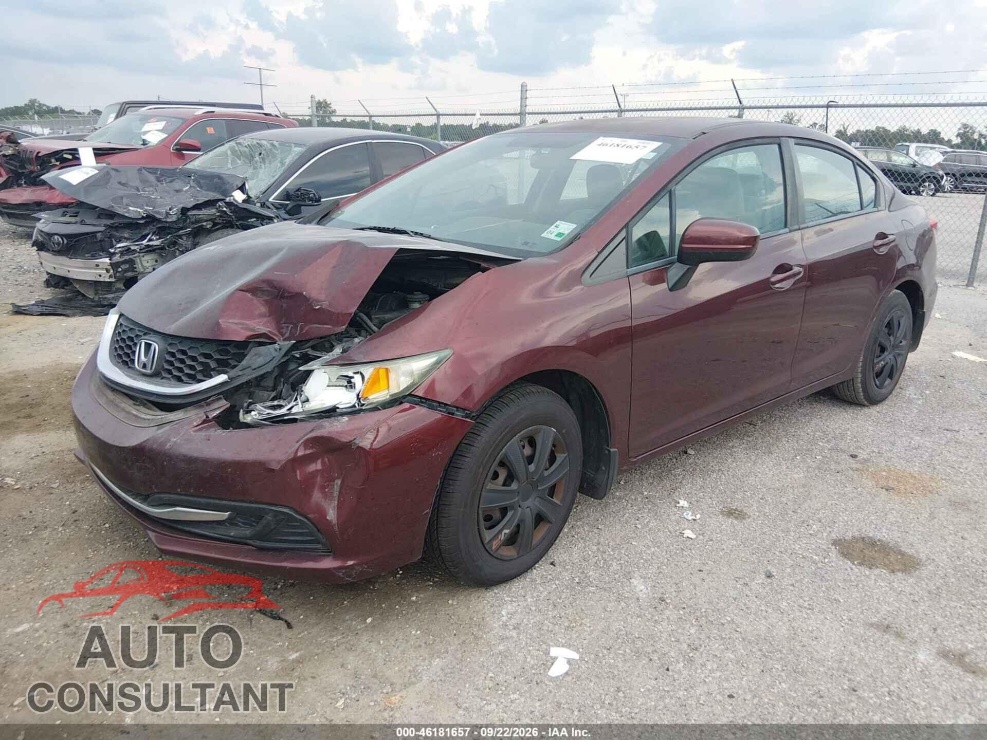 HONDA CIVIC 2015 - 19XFB2F54FE051021