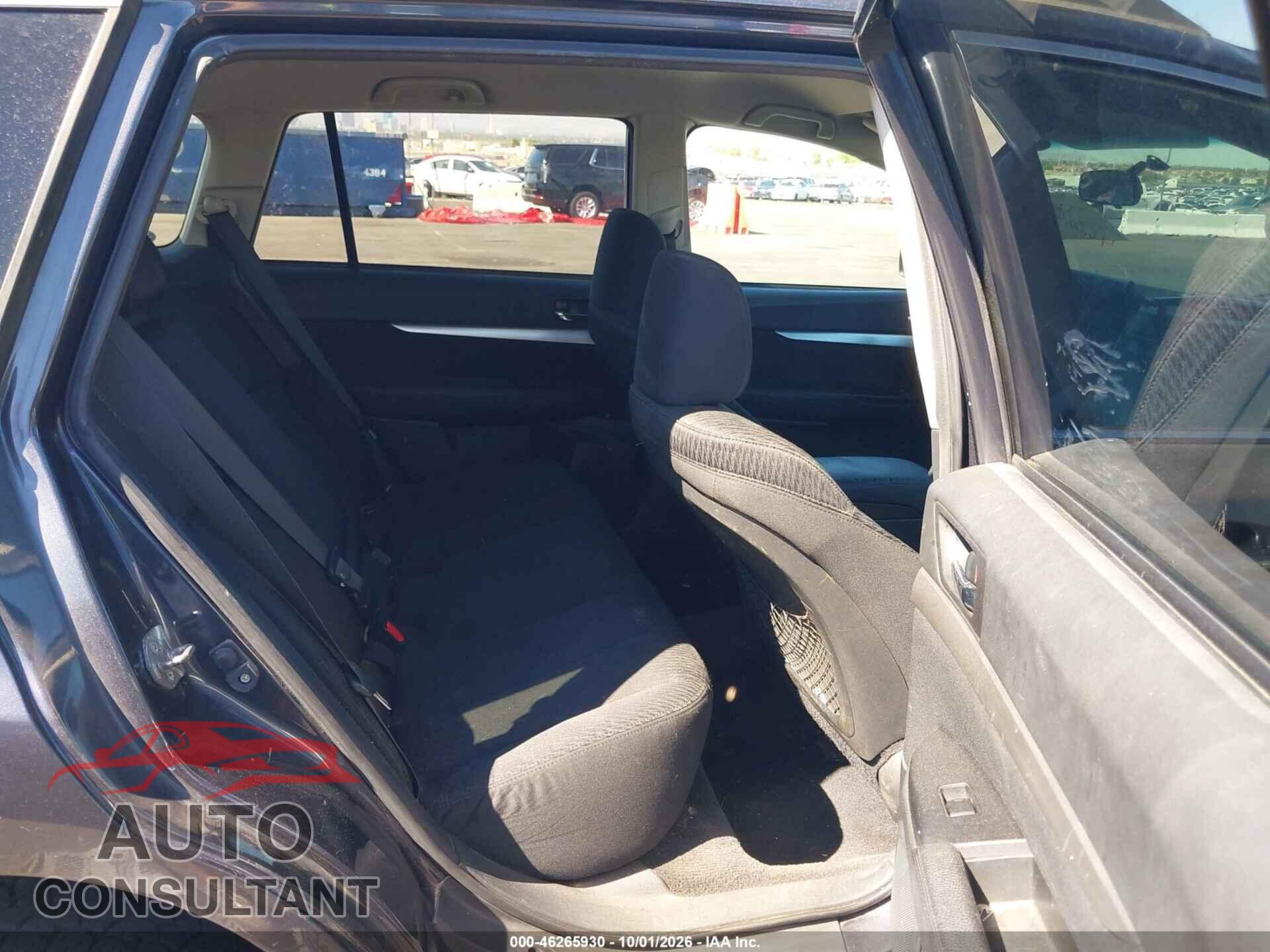 SUBARU OUTBACK 2010 - 4S4BRBCC9A3346267