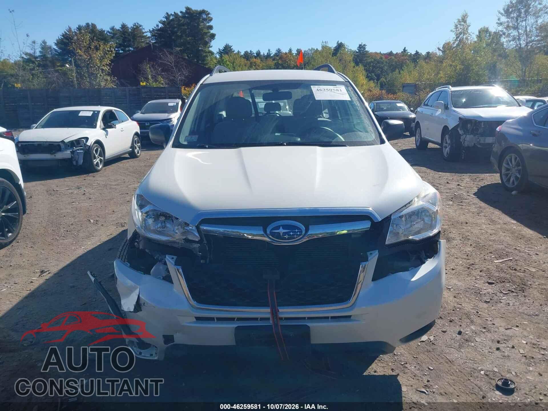 SUBARU FORESTER 2016 - JF2SJABC6GH461641