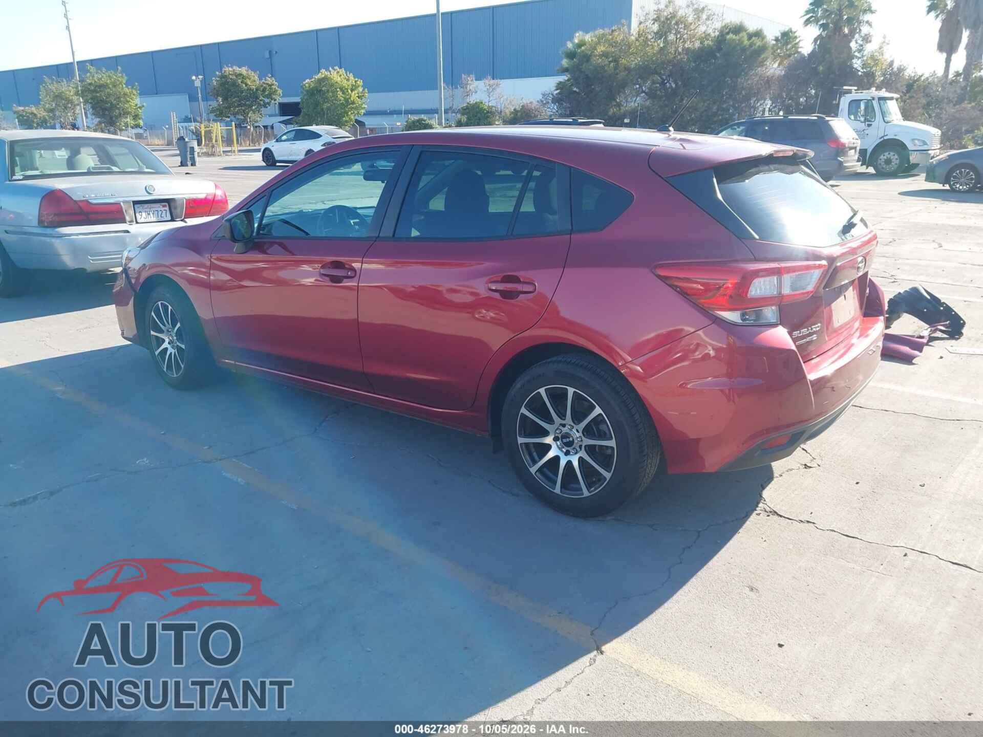 SUBARU IMPREZA 2018 - 4S3GTAA64J3717435