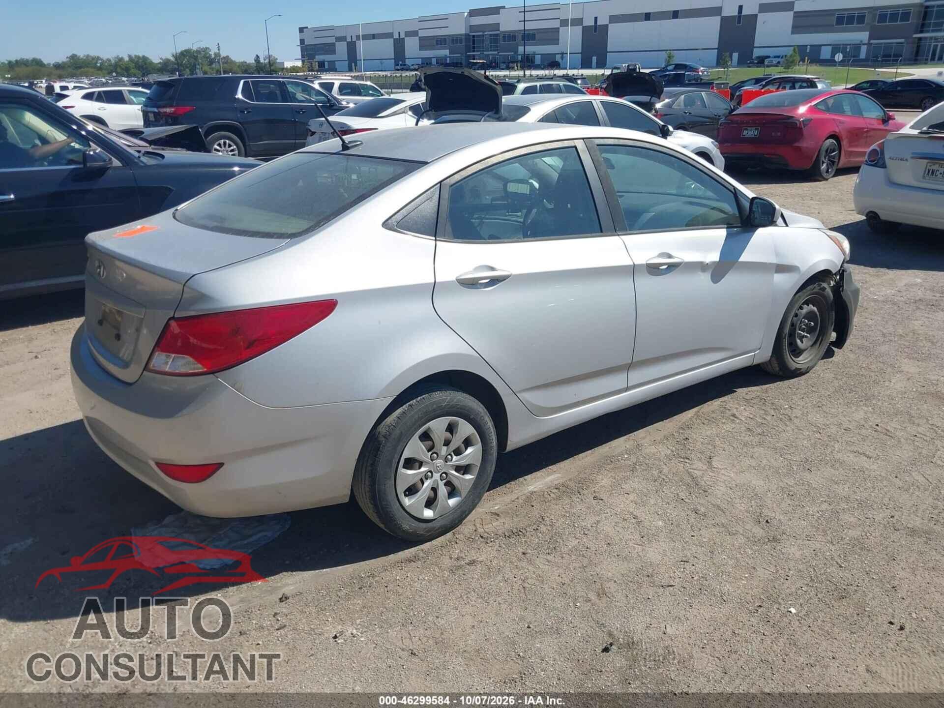HYUNDAI ACCENT 2017 - KMHCT4AE5HU315849