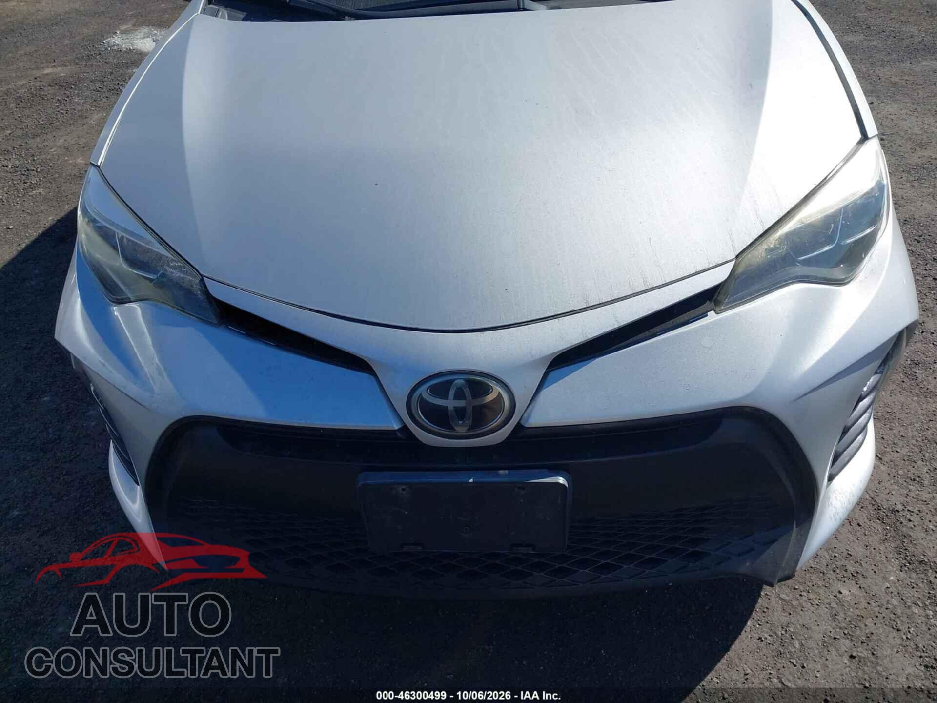 TOYOTA COROLLA 2017 - 2T1BURHE6HC768682