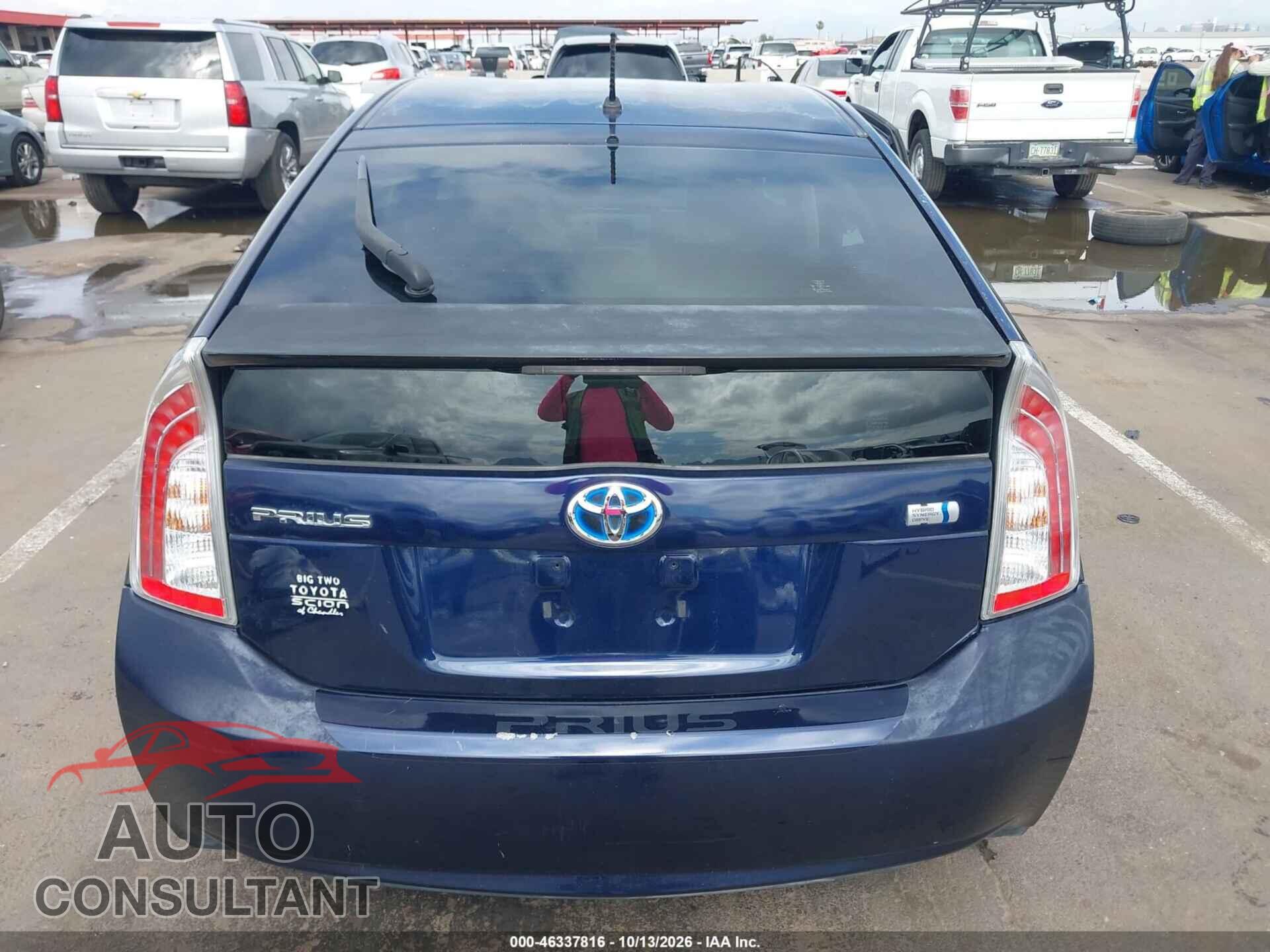 TOYOTA PRIUS 2014 - JTDKN3DU4E0366222