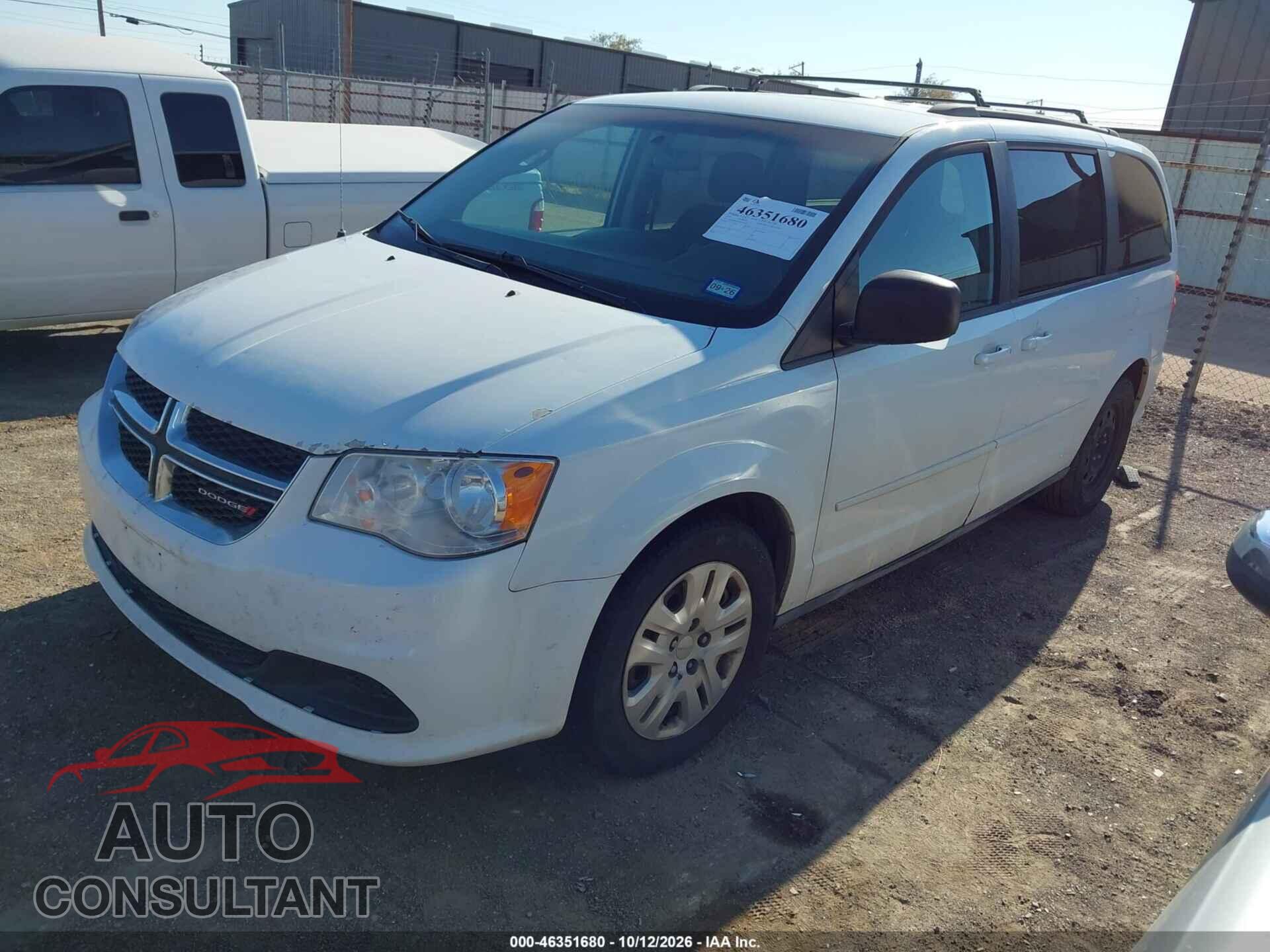 DODGE GRAND CARAVAN 2016 - 2C4RDGBG0GR139687