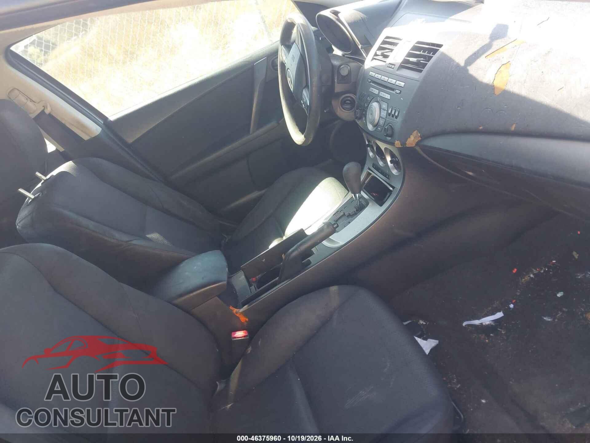 MAZDA MAZDA3 2010 - JM1BL1SF1A1282023
