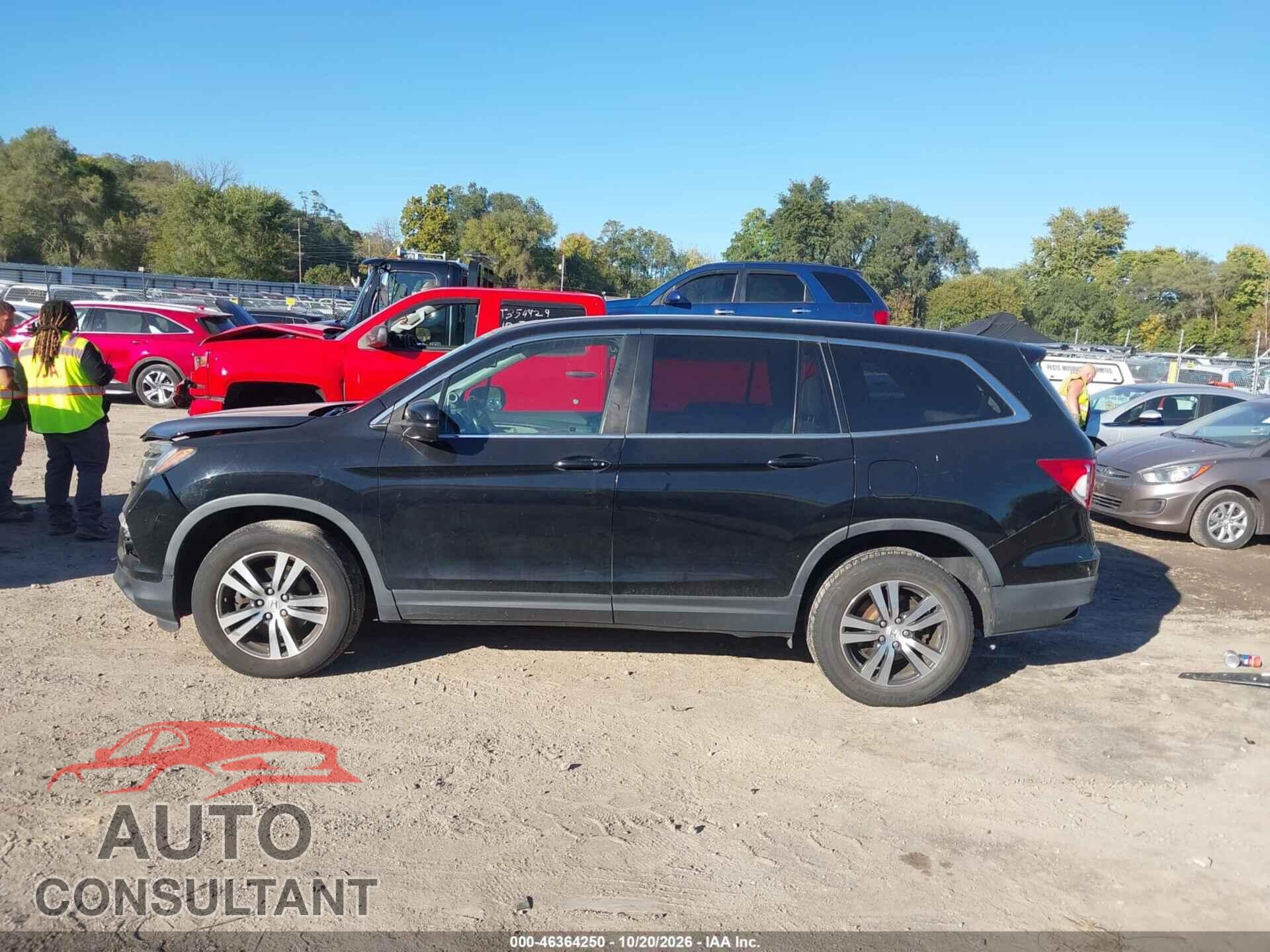 HONDA PILOT 2017 - 5FNYF6H50HB037440