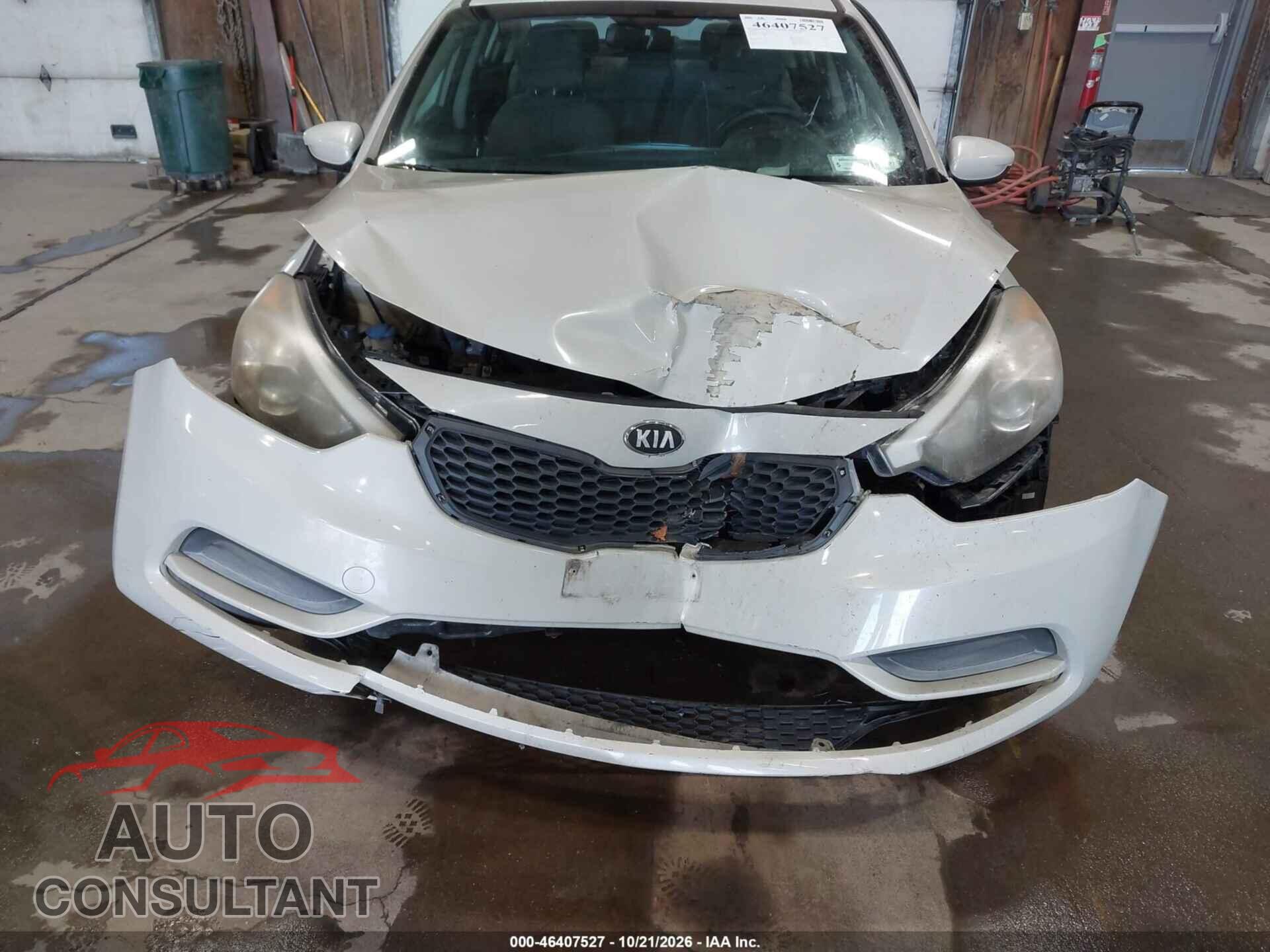 KIA FORTE 2015 - KNAFK4A6XF5404723
