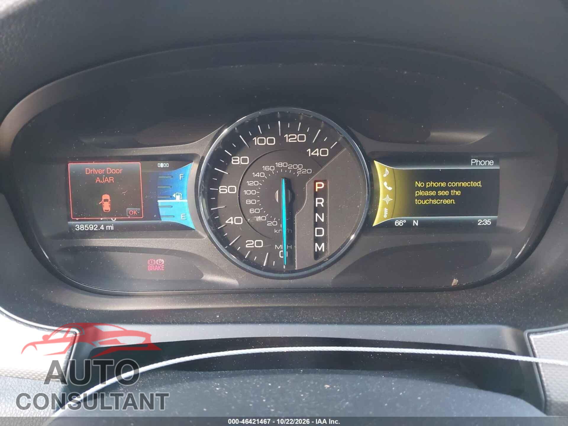 FORD EDGE 2012 - 2FMDK4JCXCBA71250