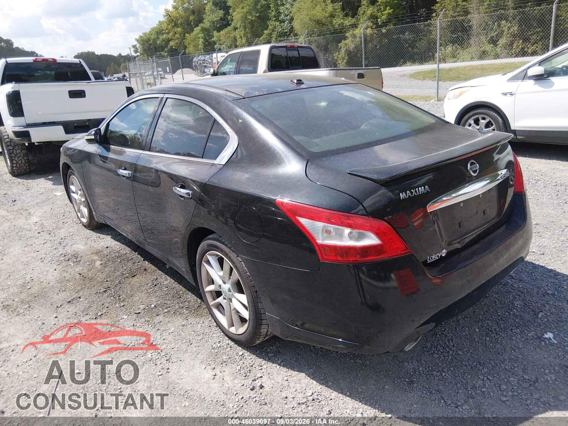 NISSAN MAXIMA 2011 - 1N4AA5AP8BC844188