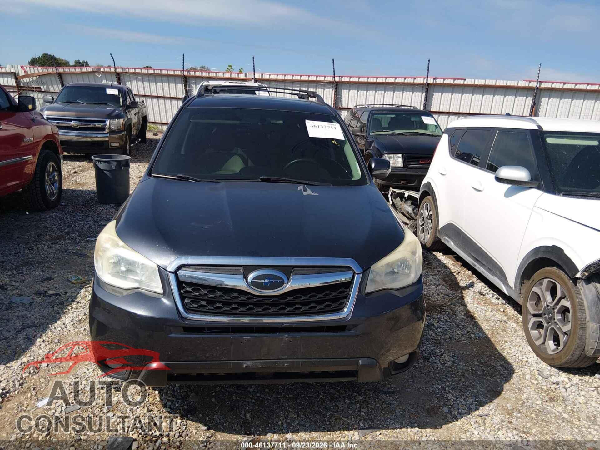 SUBARU FORESTER 2015 - JF2SJAUC5FH527351