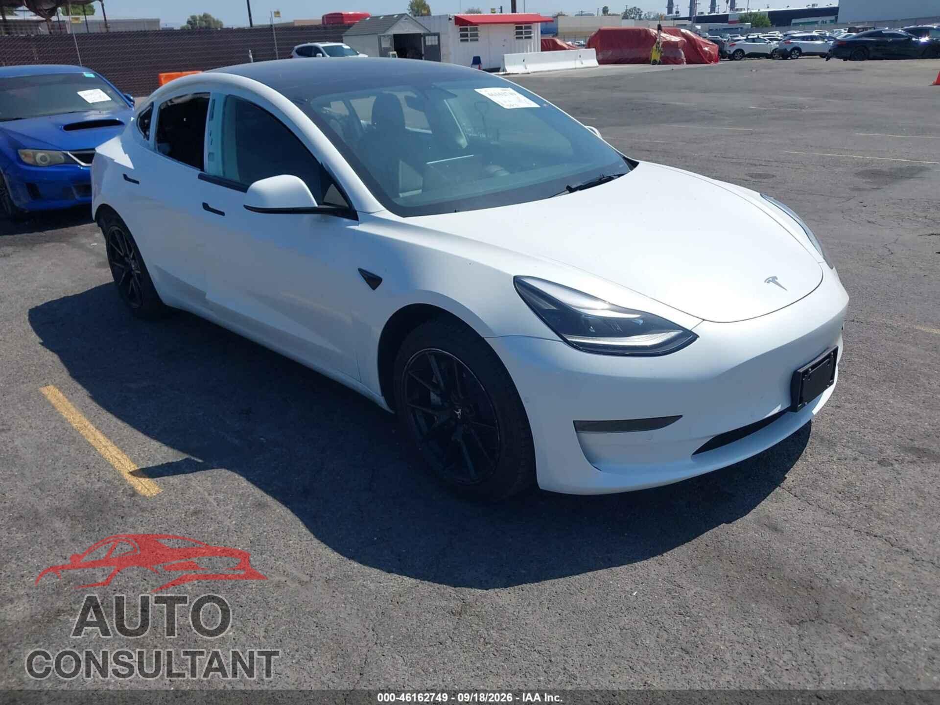 TESLA MODEL 3 2022 - 5YJ3E1EA1NF109162