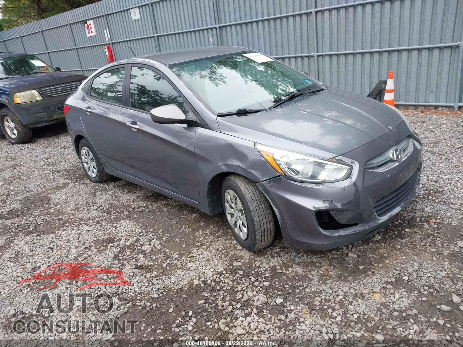 HYUNDAI ACCENT 2016 - KMHCT4AE9GU067863