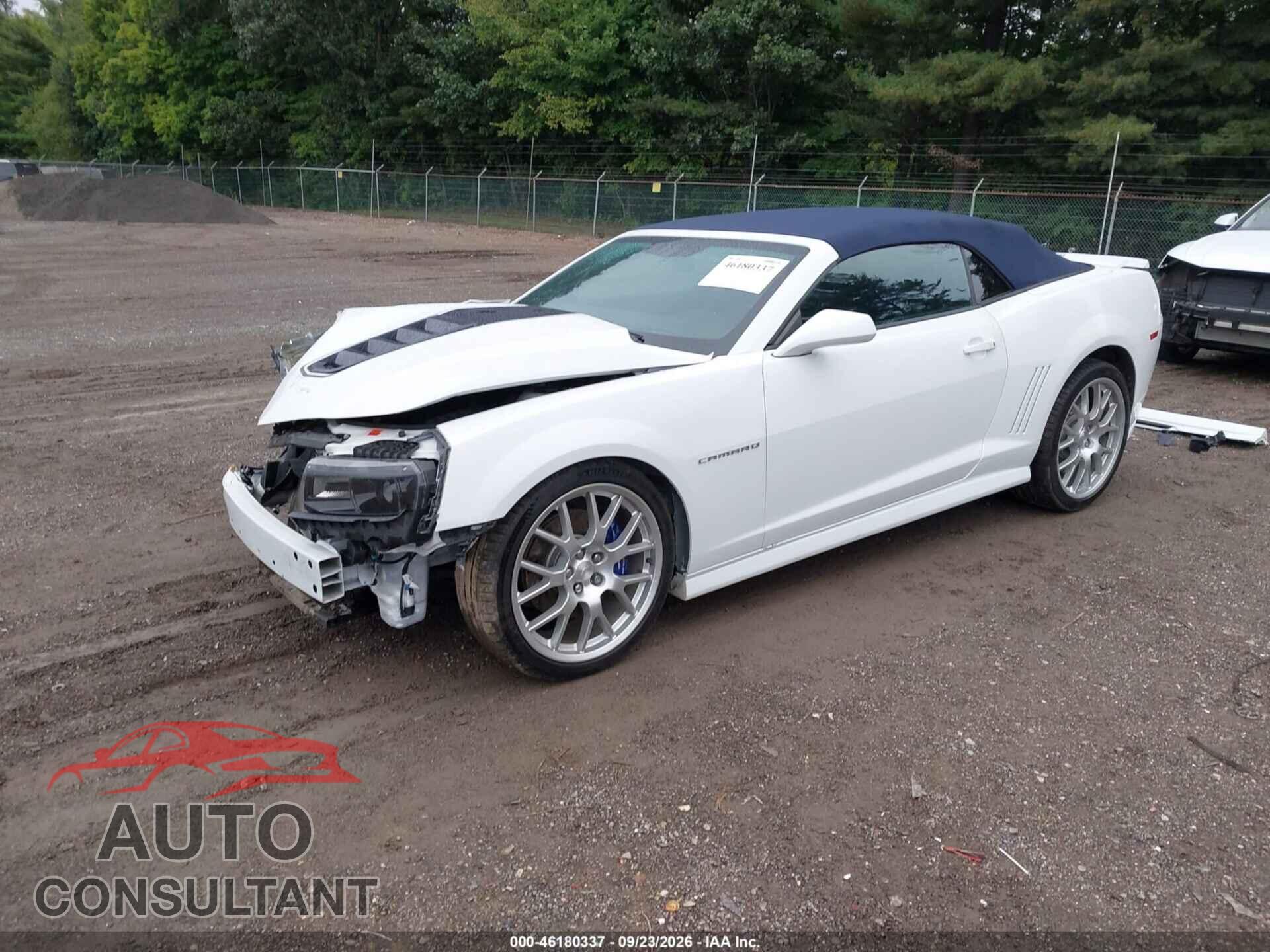 CHEVROLET CAMARO 2014 - 2G1FT3DW7E9302473
