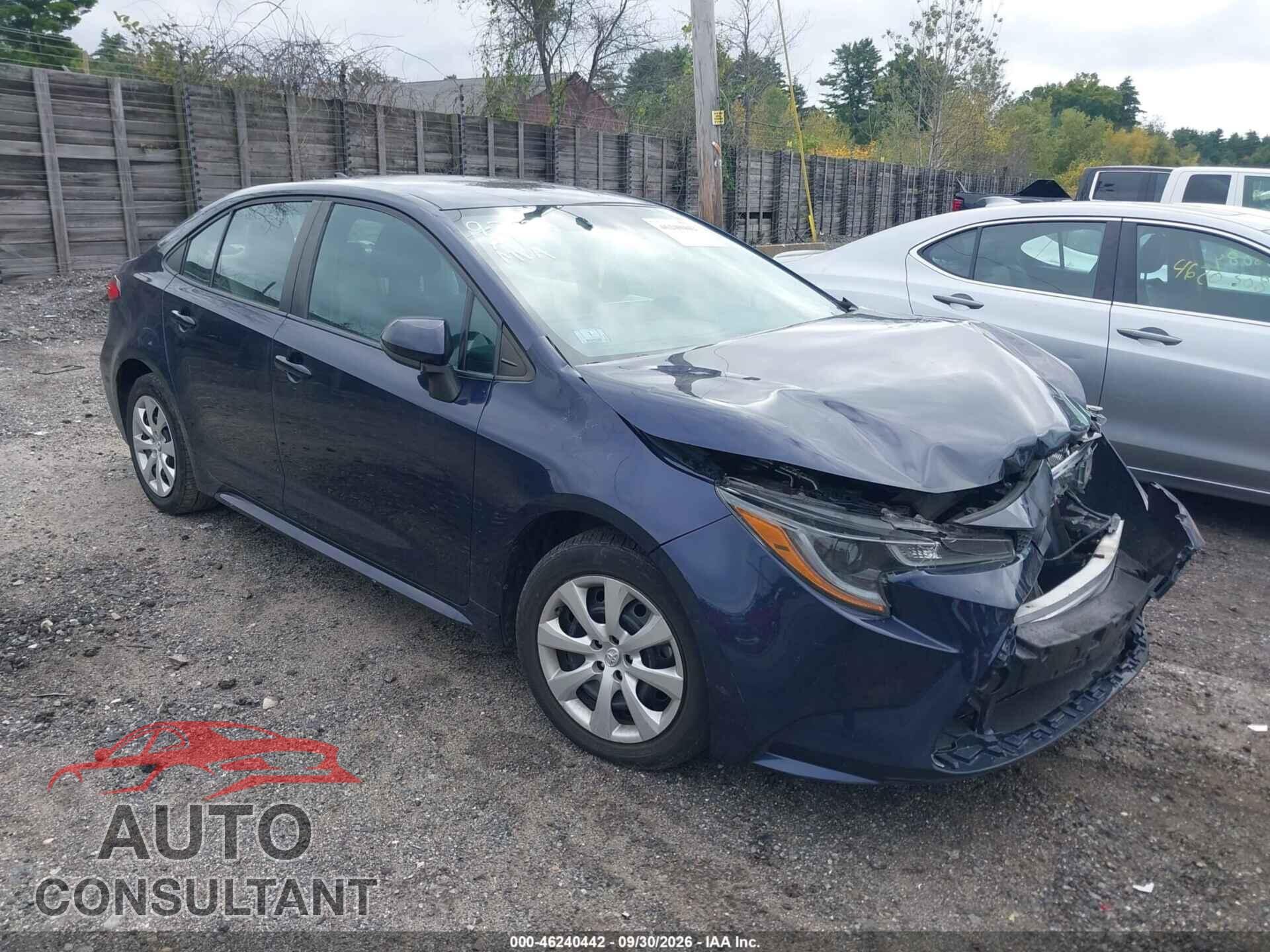 TOYOTA COROLLA 2020 - 5YFEPRAEXLP065304