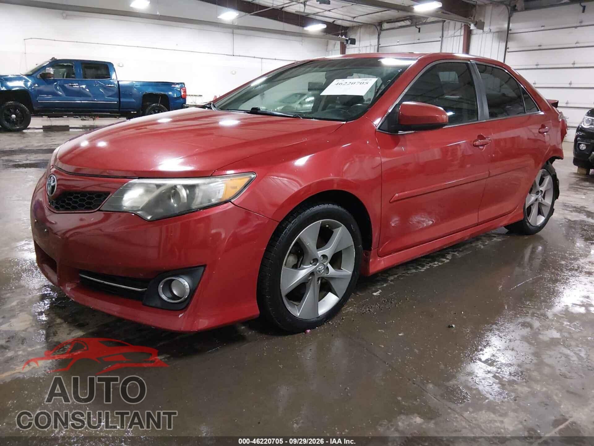 TOYOTA CAMRY 2012 - 4T1BF1FK4CU612880