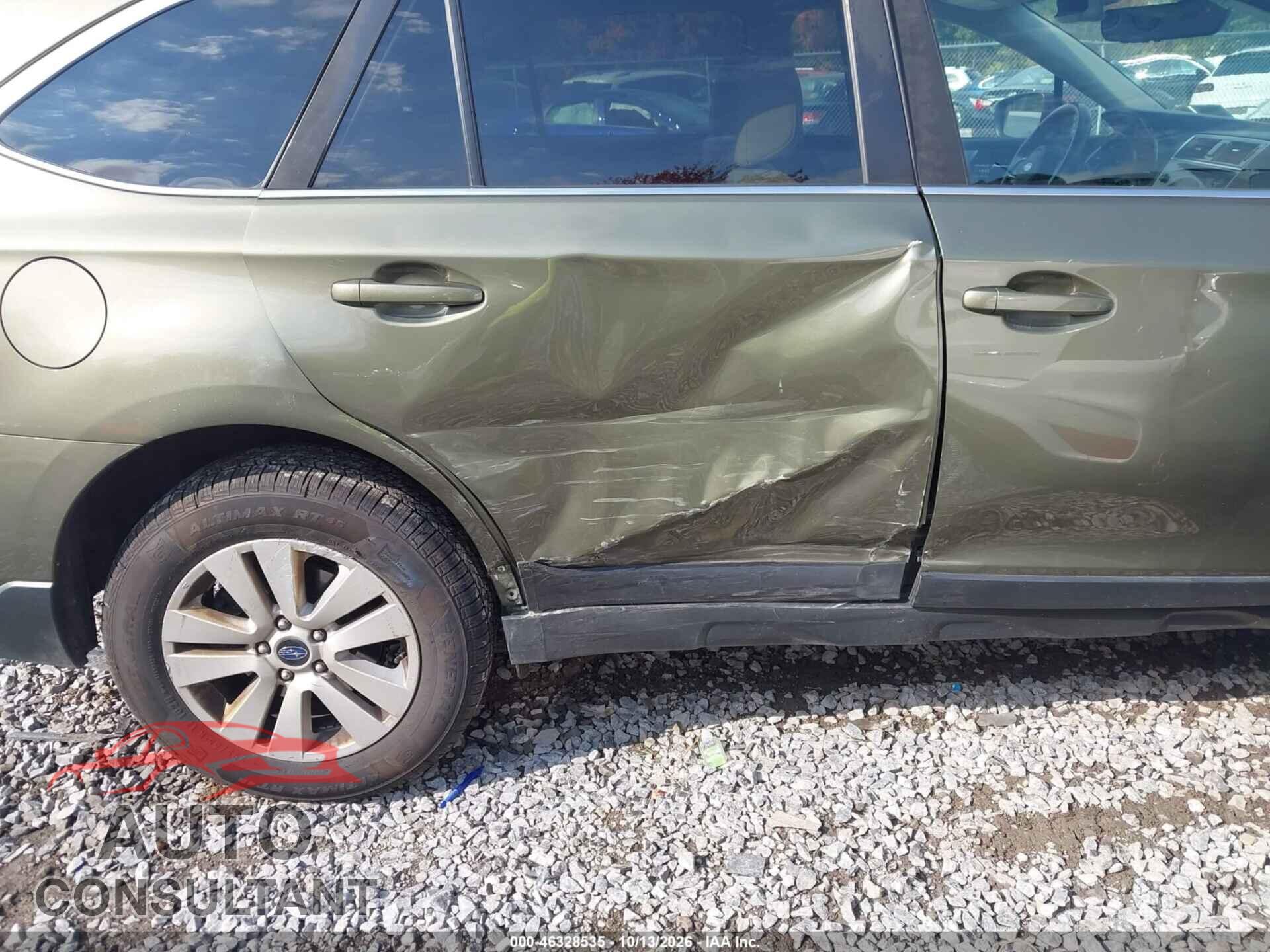 SUBARU OUTBACK 2019 - 4S4BSAFC8K3241764