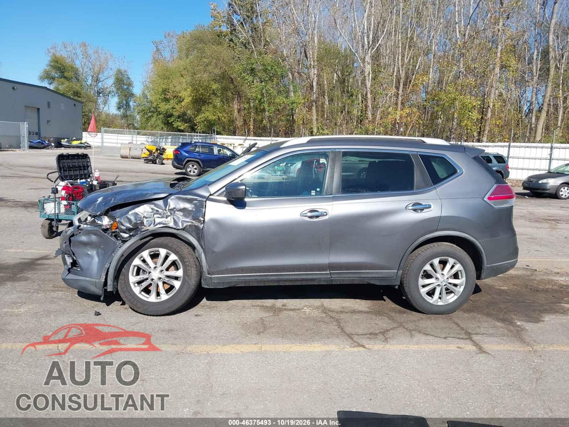 NISSAN ROGUE 2016 - KNMAT2MV4GP660685