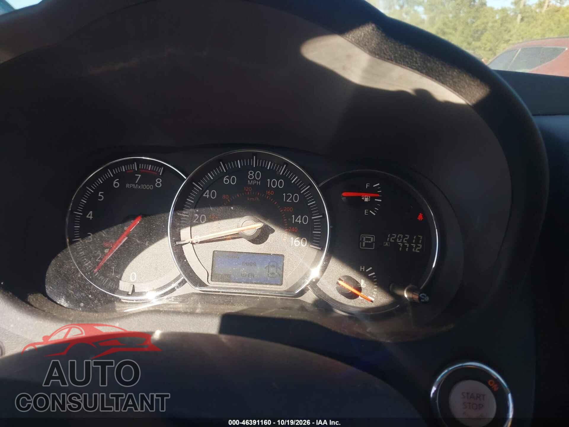 NISSAN MAXIMA 2012 - 1N4AA5AP4CC820004
