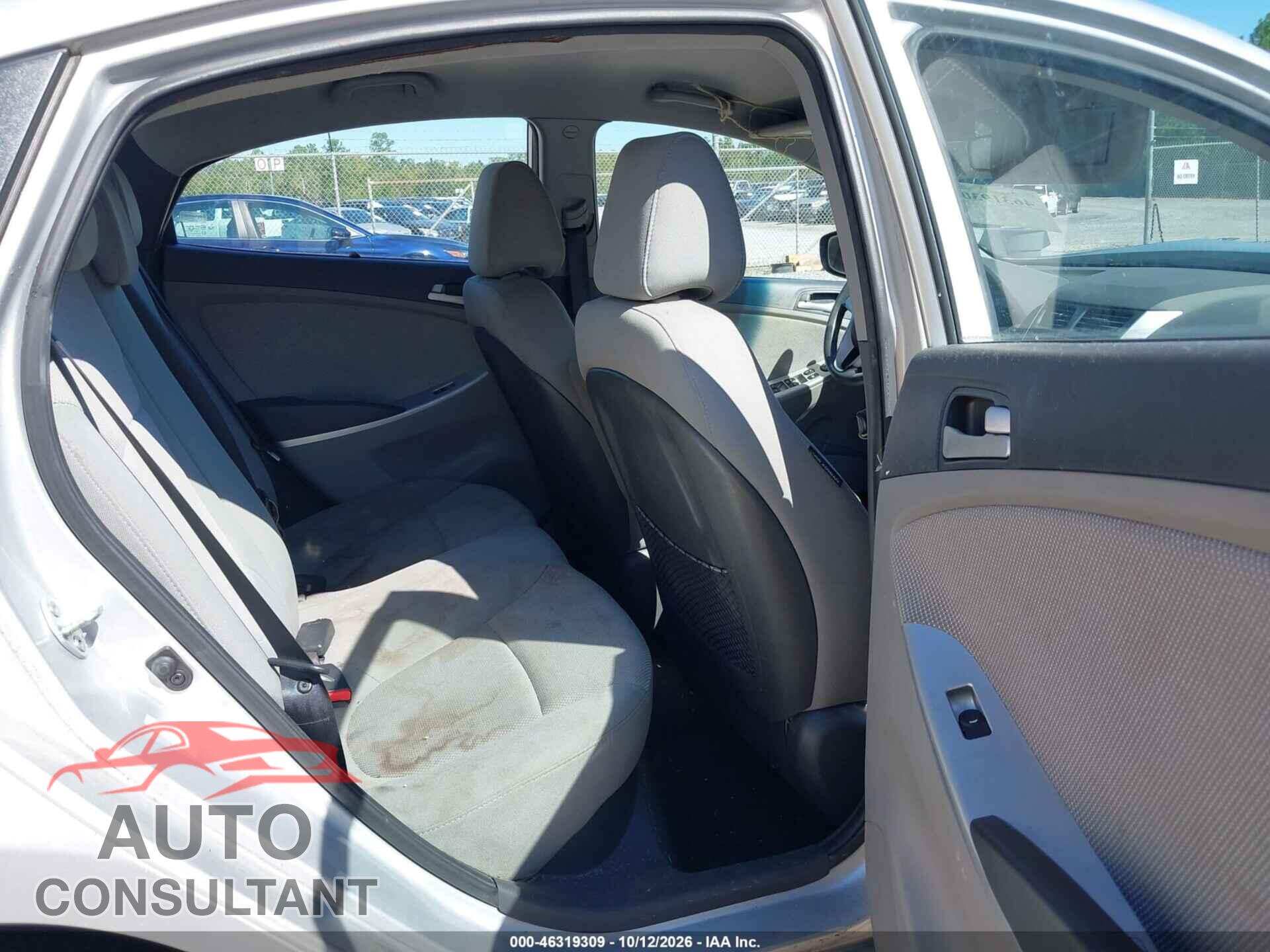 HYUNDAI ACCENT 2013 - KMHCT4AE4DU455031