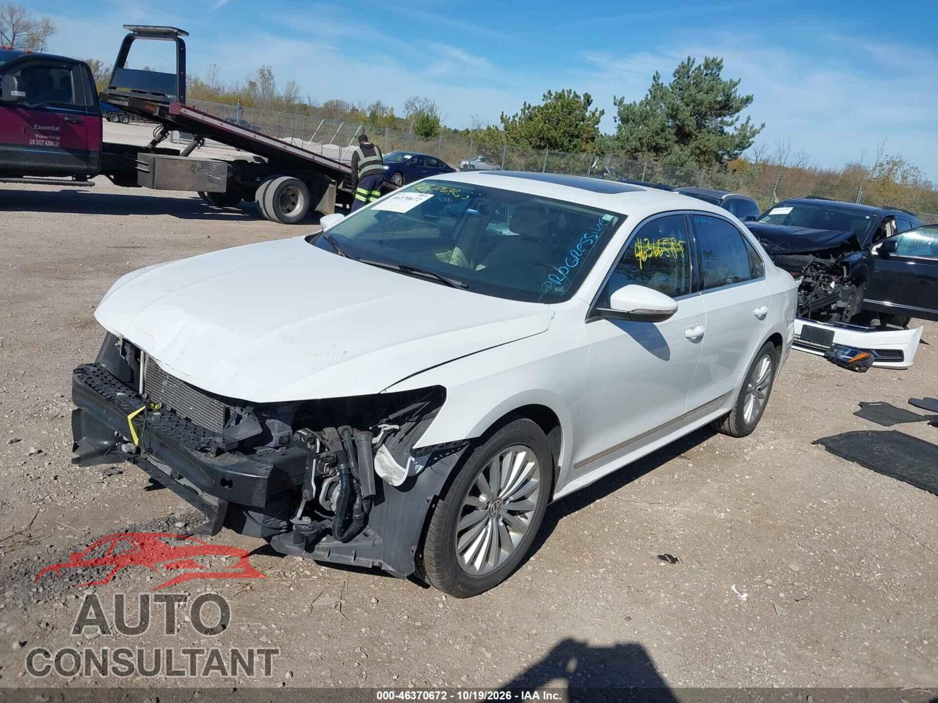 VOLKSWAGEN PASSAT 2017 - 1VWBT7A32HC003541