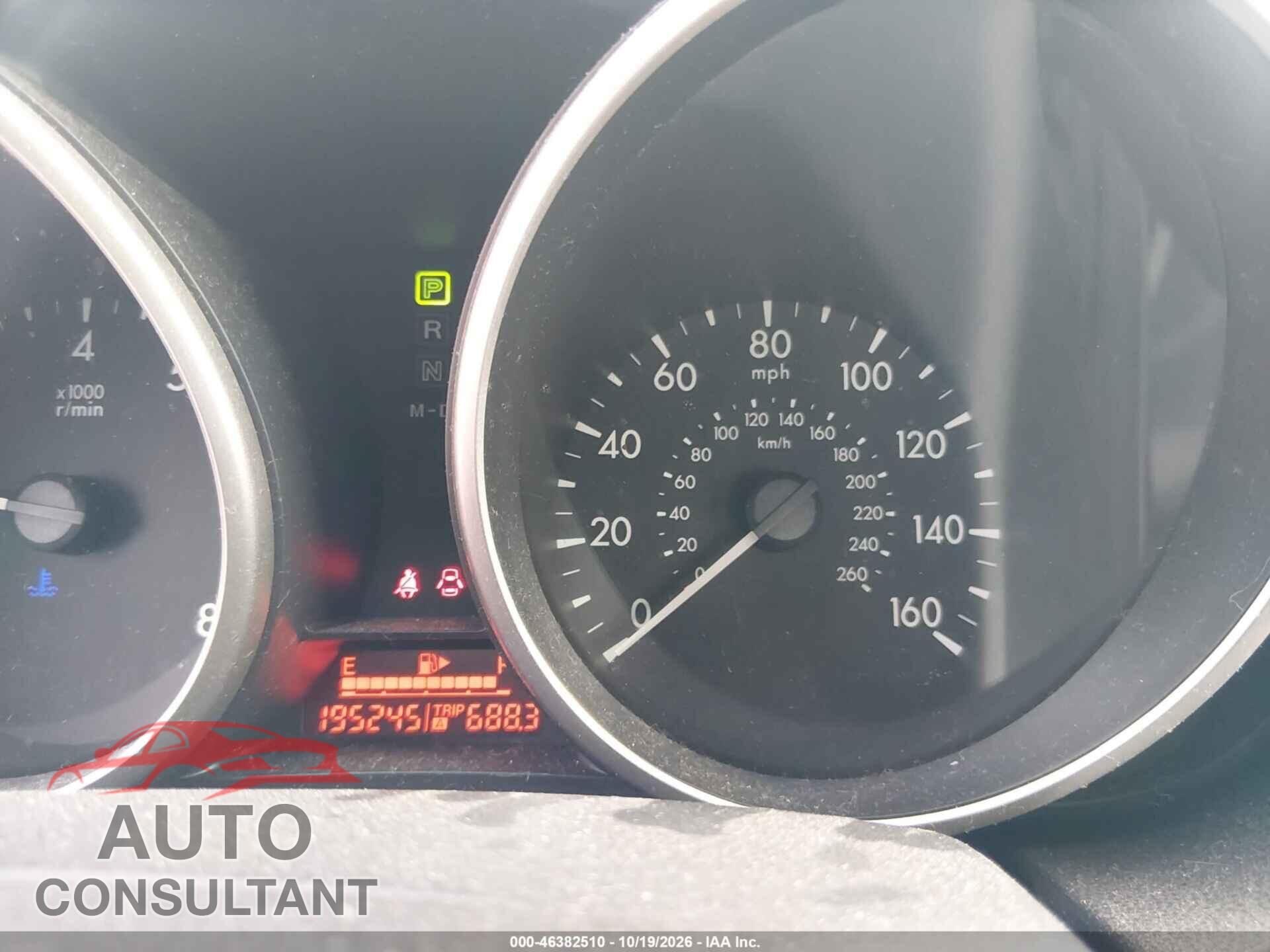 MAZDA MAZDA3 2011 - JM1BL1VF8B1492051