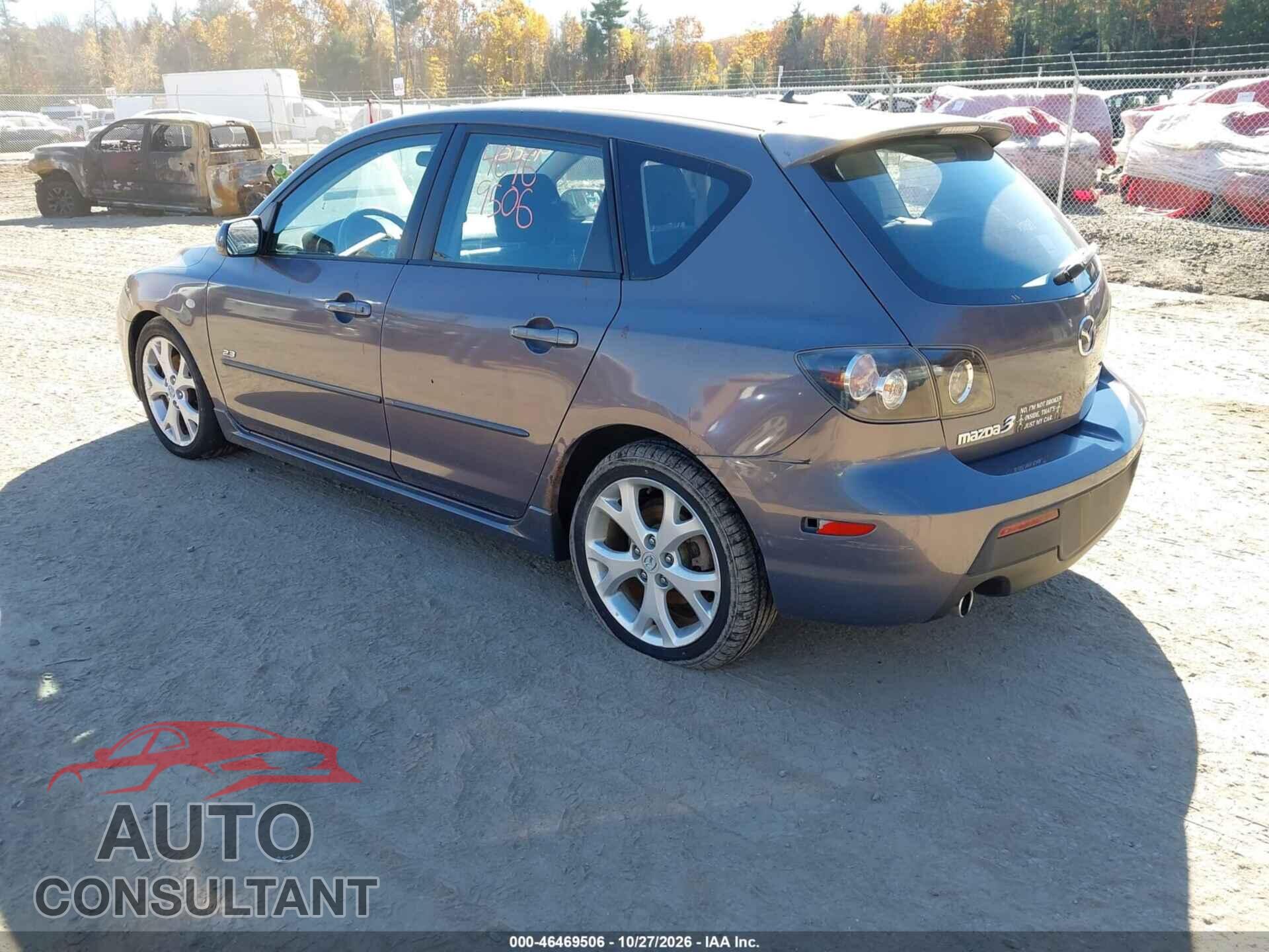 MAZDA MAZDA3 2009 - JM1BK344691232773