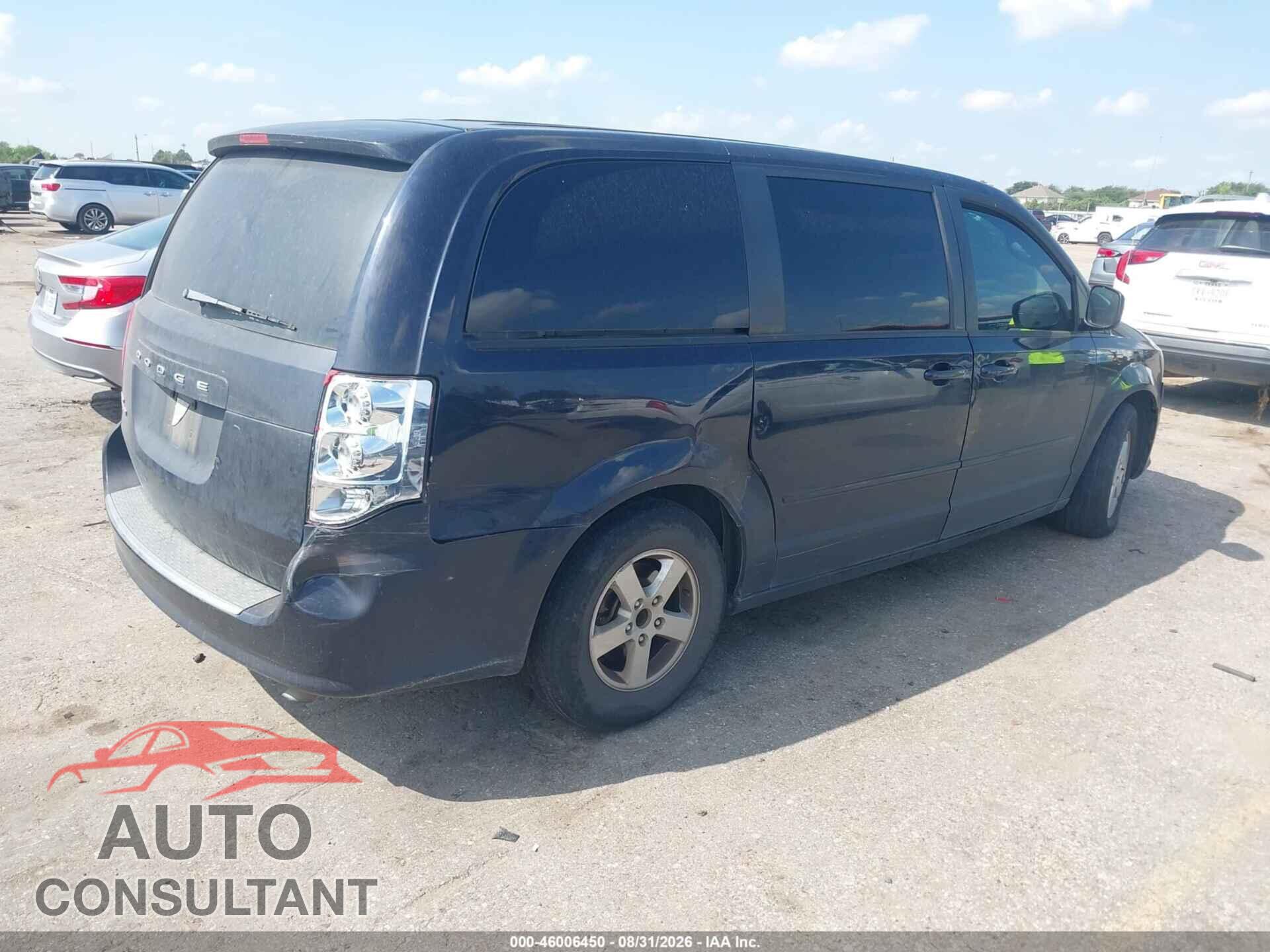 DODGE GRAND CARAVAN 2011 - 2D4RN3DG0BR636138